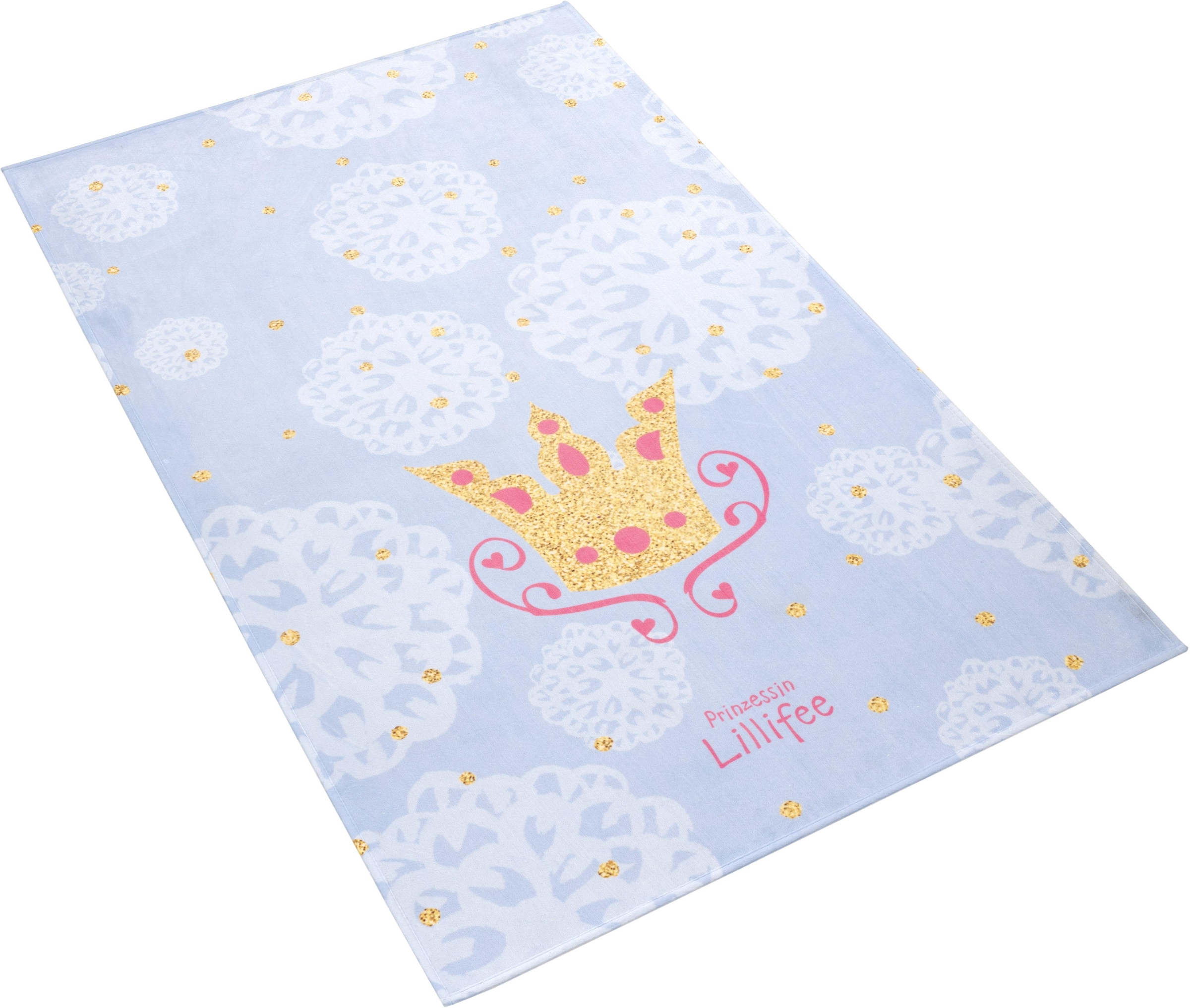 Prinzessin Lillifee Kinderteppich »LI-114«, rechteckig, 6 mm Höhe, bedruckt günstig online kaufen