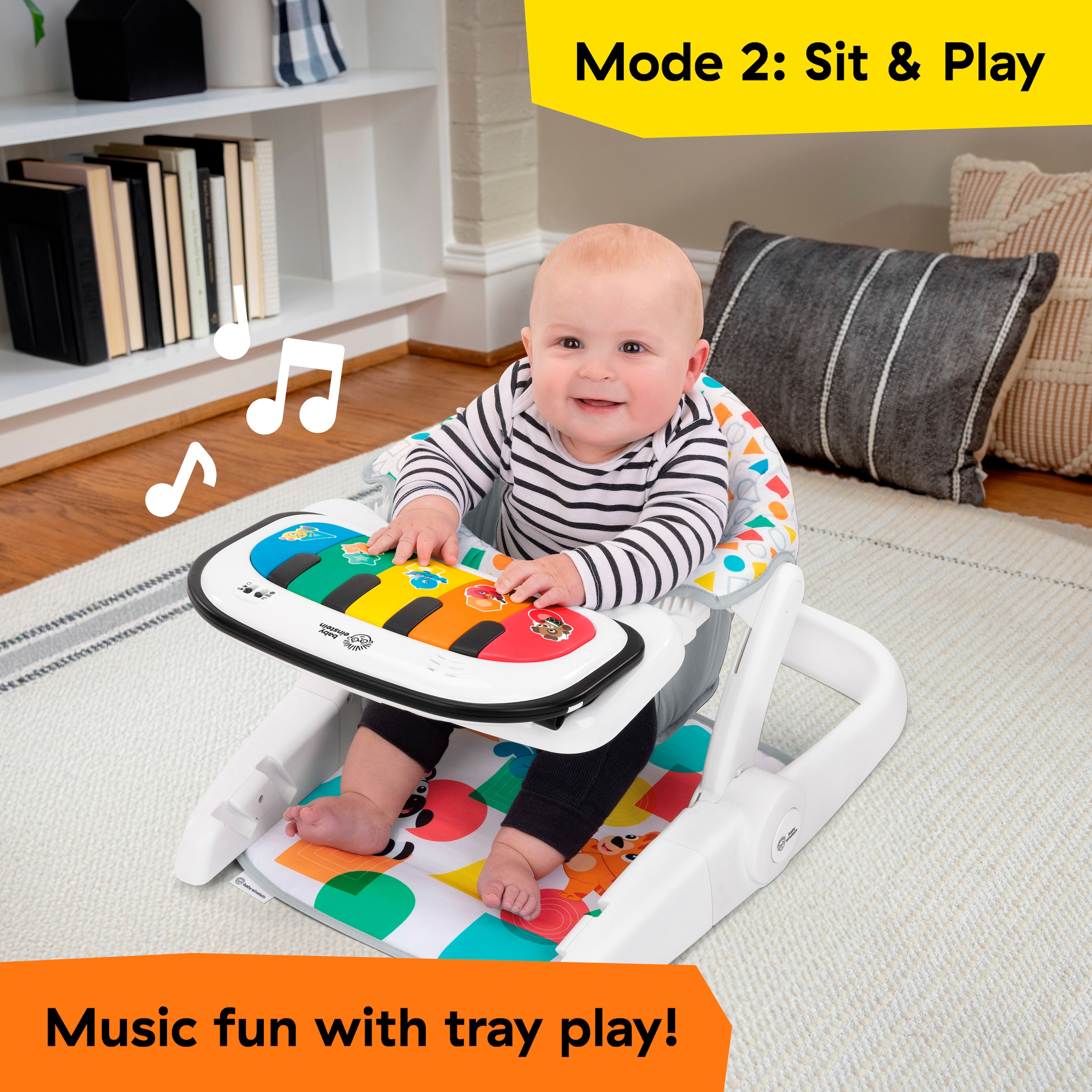 Baby Einstein Lernspielzeug »Kickin' Tunes Learn to Sit« mit Sound