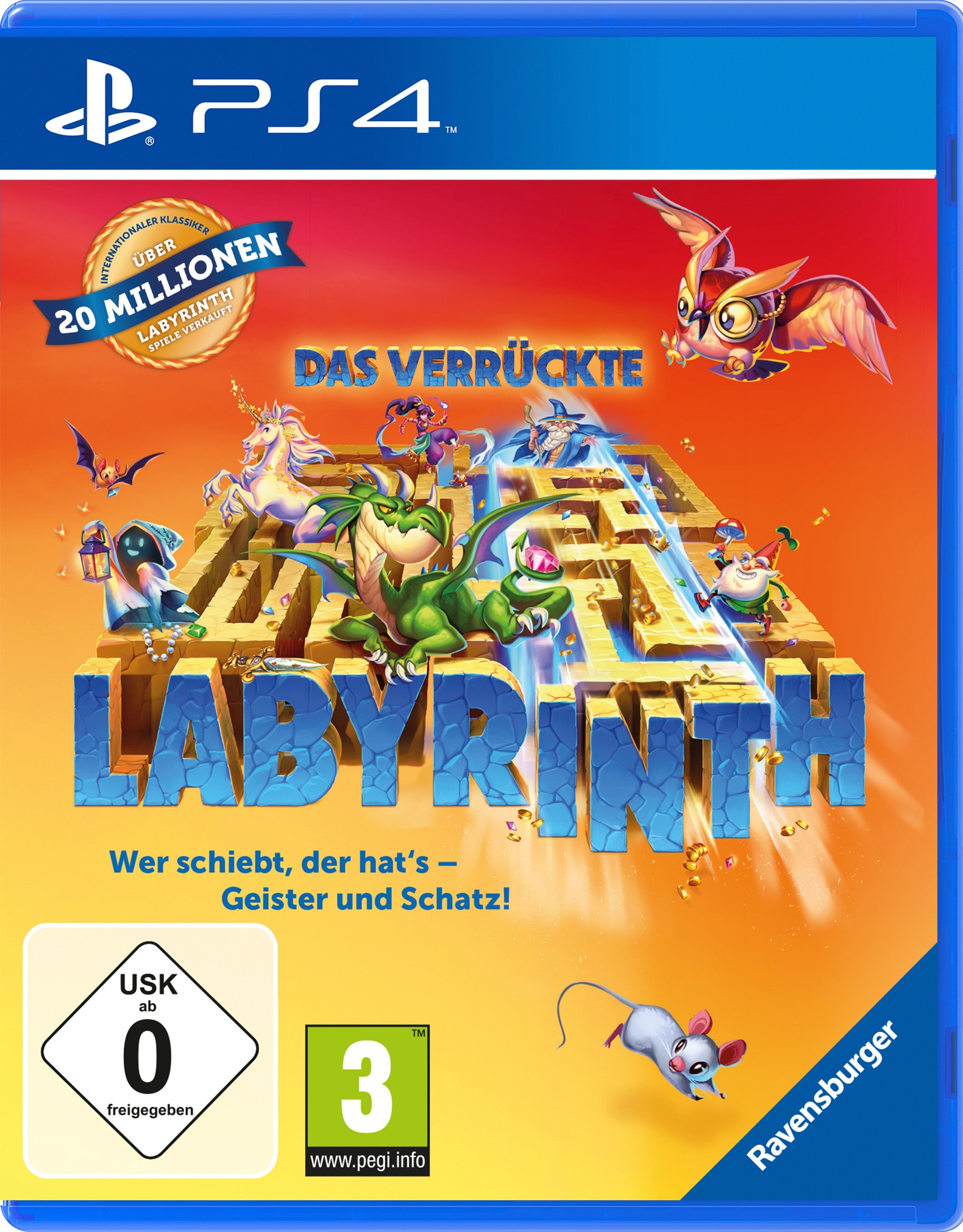 Spielesoftware »Das verrückte Labyrinth«, PlayStation 4