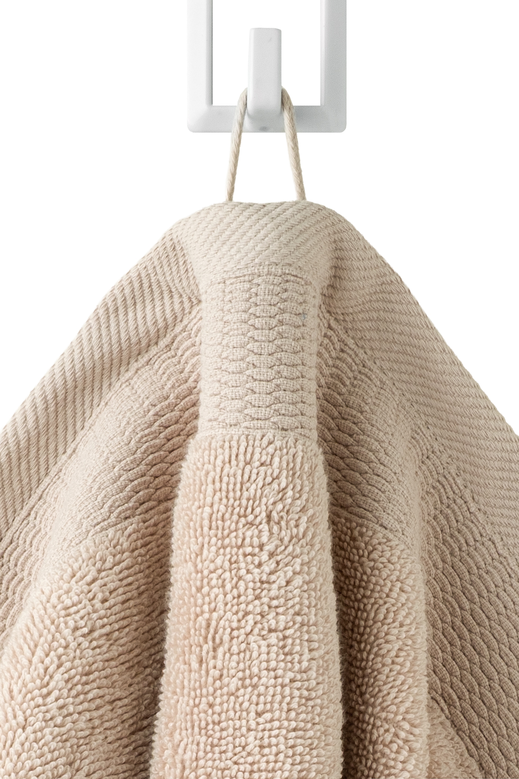 OTTO home Handtücher »Fenya, flauschig und weich, 550gr/m²«, (4 St., 4x 50x100cm), Premium Handtücher mit Bordüre, Handtuch-Set, 100% Baumwolle