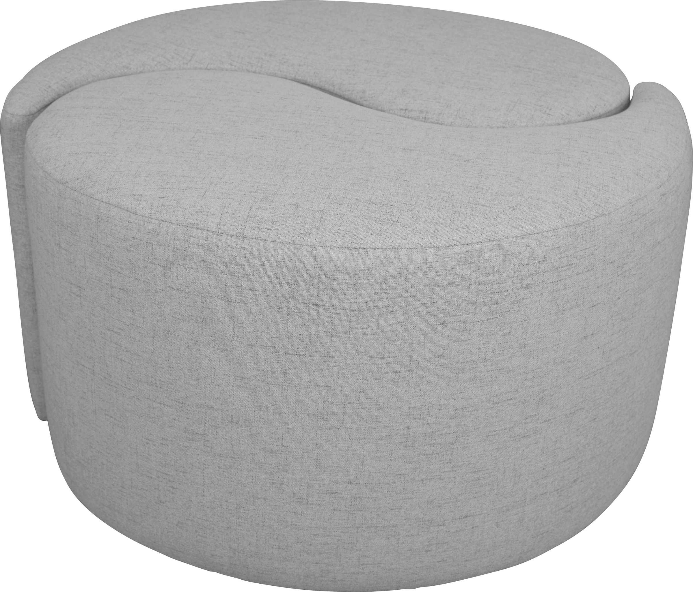 Guido Maria Kretschmer Home&Living Polsterhocker »Yin&Yang Durchmesser 82cm«, 2teilig, einzeln stellbar oder Yin-Yang-Optik