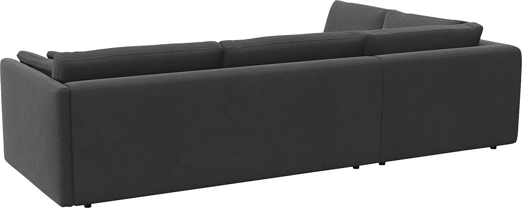 FLEXLUX Ecksofa »Lovane, elegant und zeitlos, bequem, L-Form« Weich & anschmiegsam, große Sitztiefe auf Kaltschaum, Dekokissen inkl.
