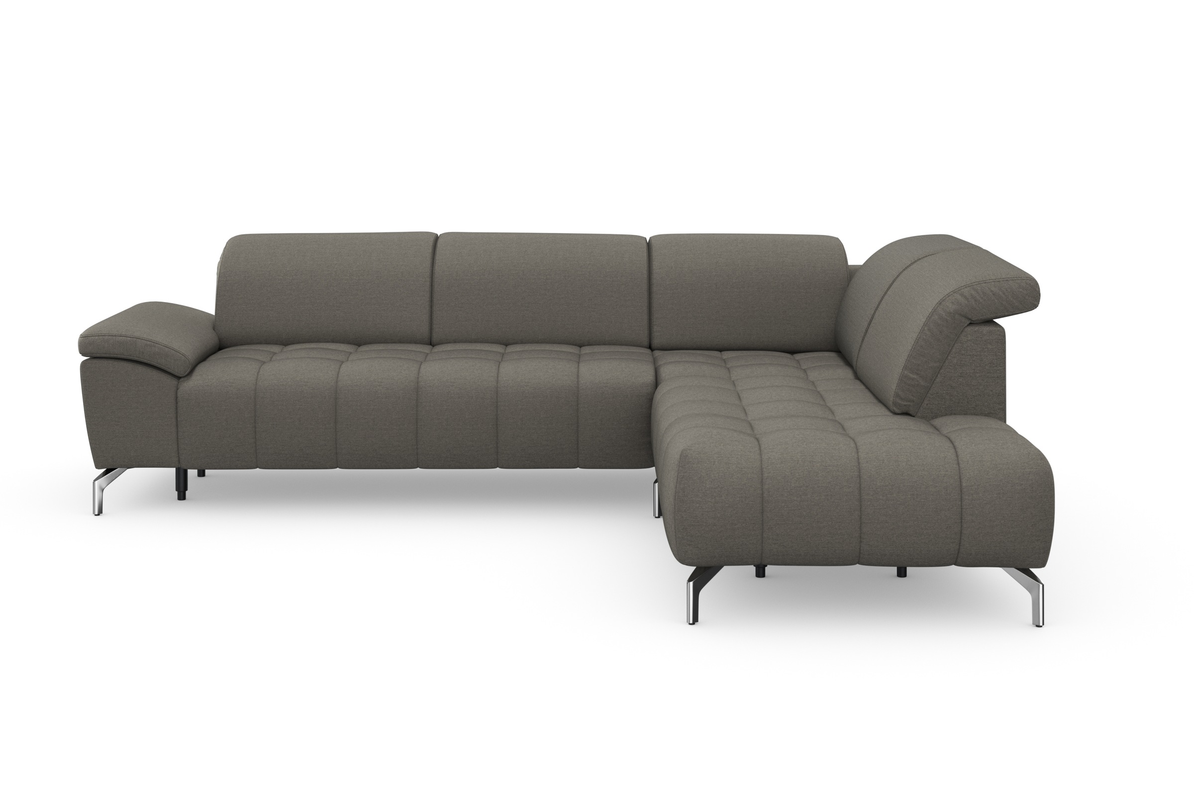 sit&more Ecksofa »Cool L-Form«, wahlweise mit Kopfteilverstellung und Vorzi günstig online kaufen