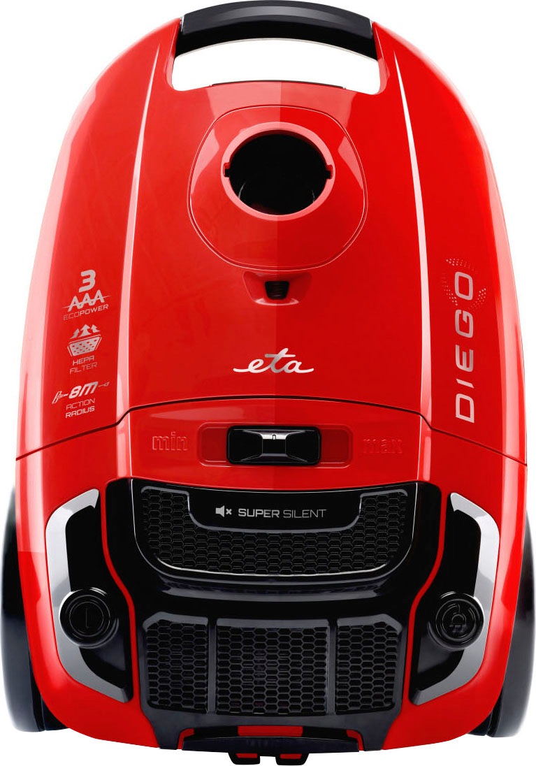eta Bodenstaubsauger »DIEGO ETA352190000, ECO Motor«, 800 W, mit Beutel