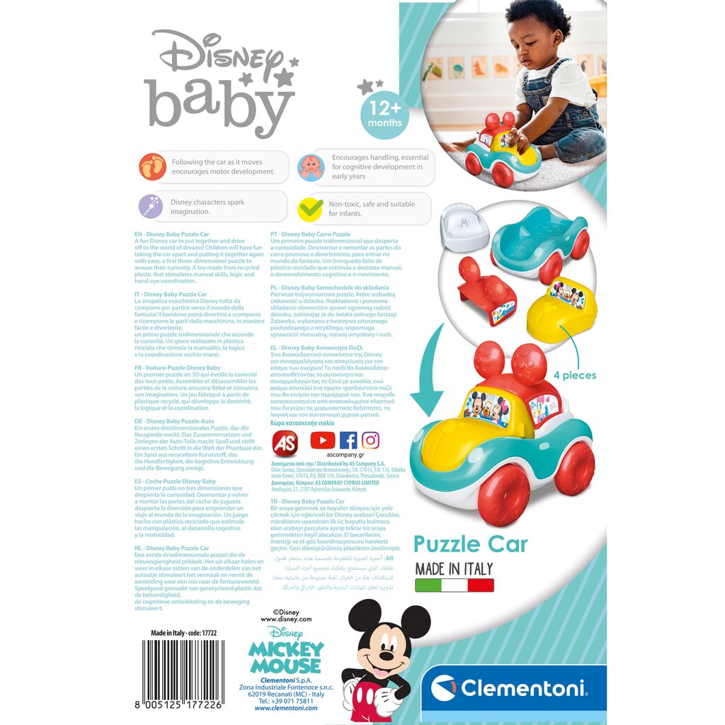 Clementoni® 3D-Puzzle »Baby Clementoni, Disney«