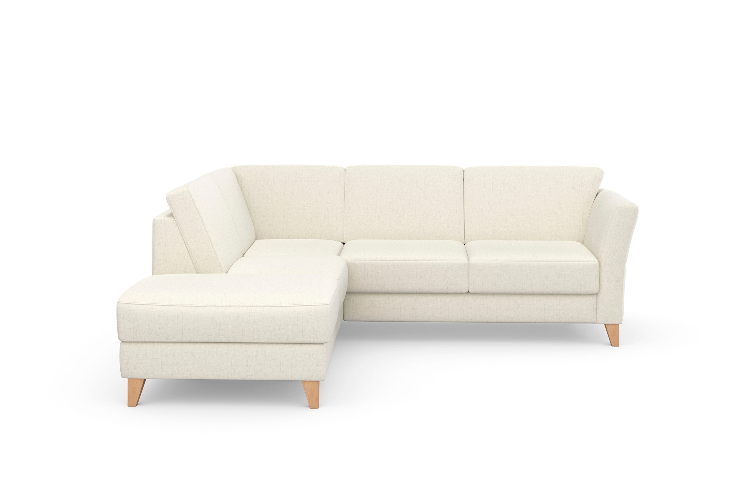 sit&more Ecksofa "Visby L-Form", Wahlweise mit Bettfunktion und Stauraum, f günstig online kaufen