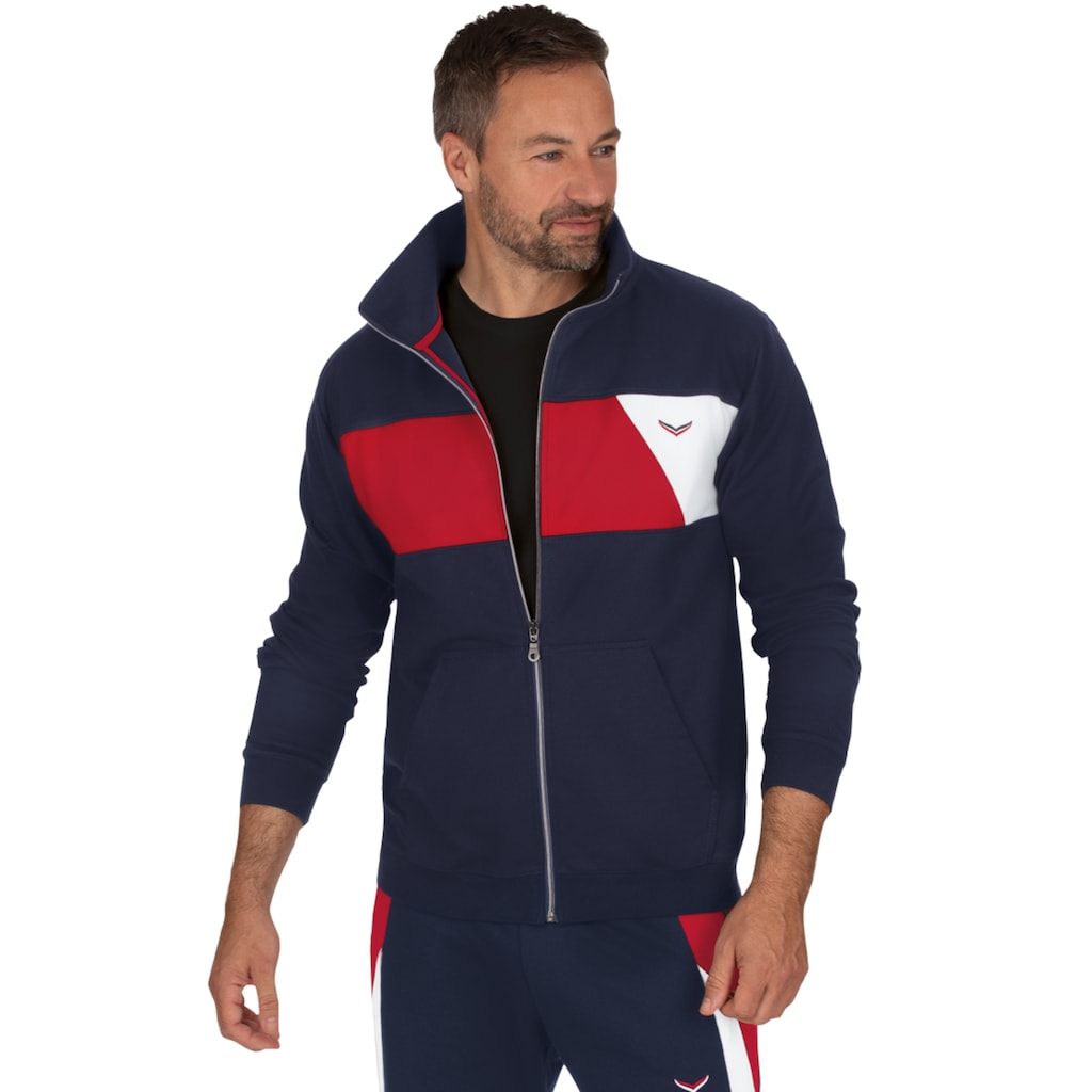 Trigema Sweatjacke »TRIGEMA Bequeme Sweatjacke«