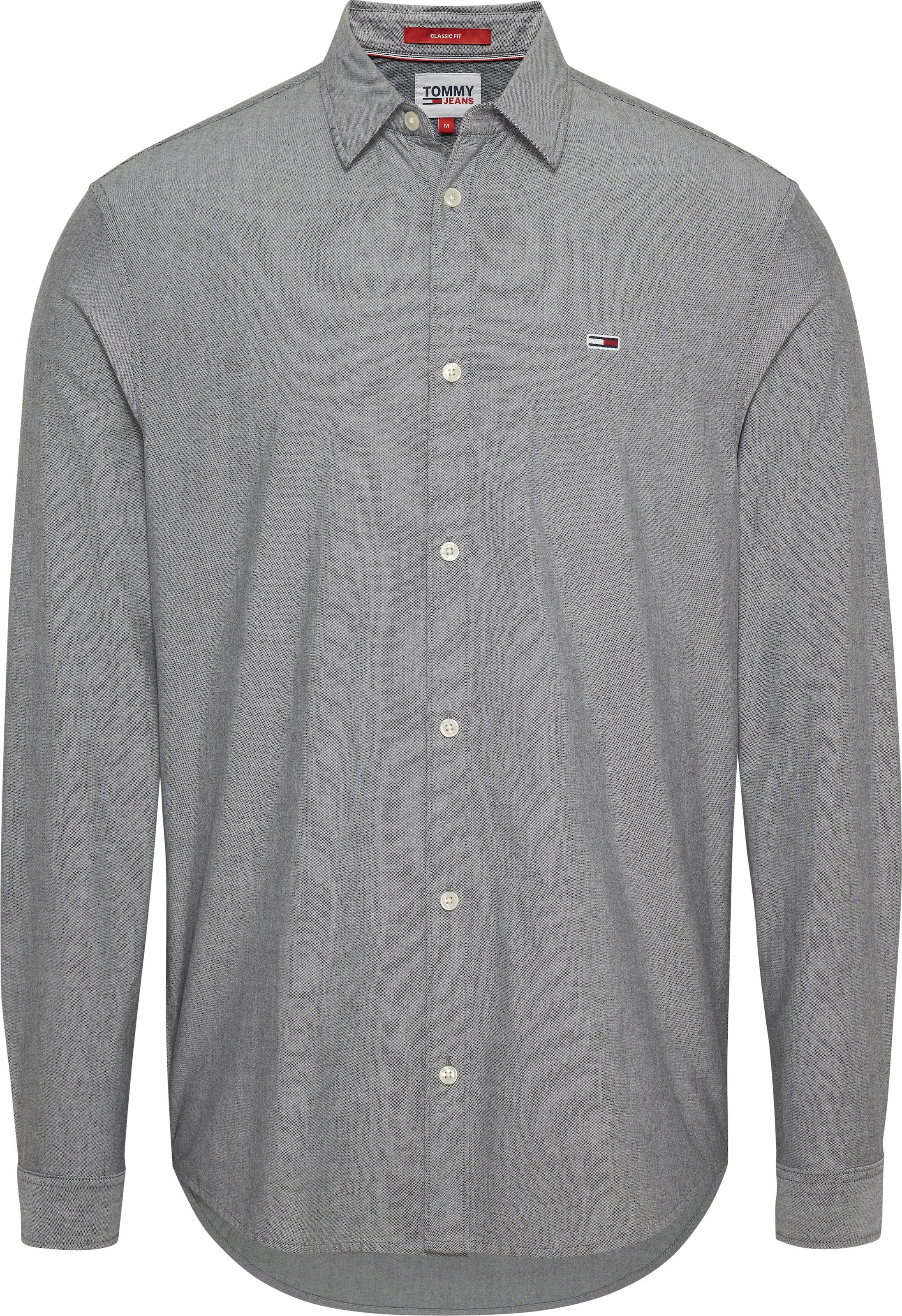 Knopfleiste SHIRT«, Jeans Langarmhemd CLASSIC OXFORD Tommy kaufen mit »TJM online