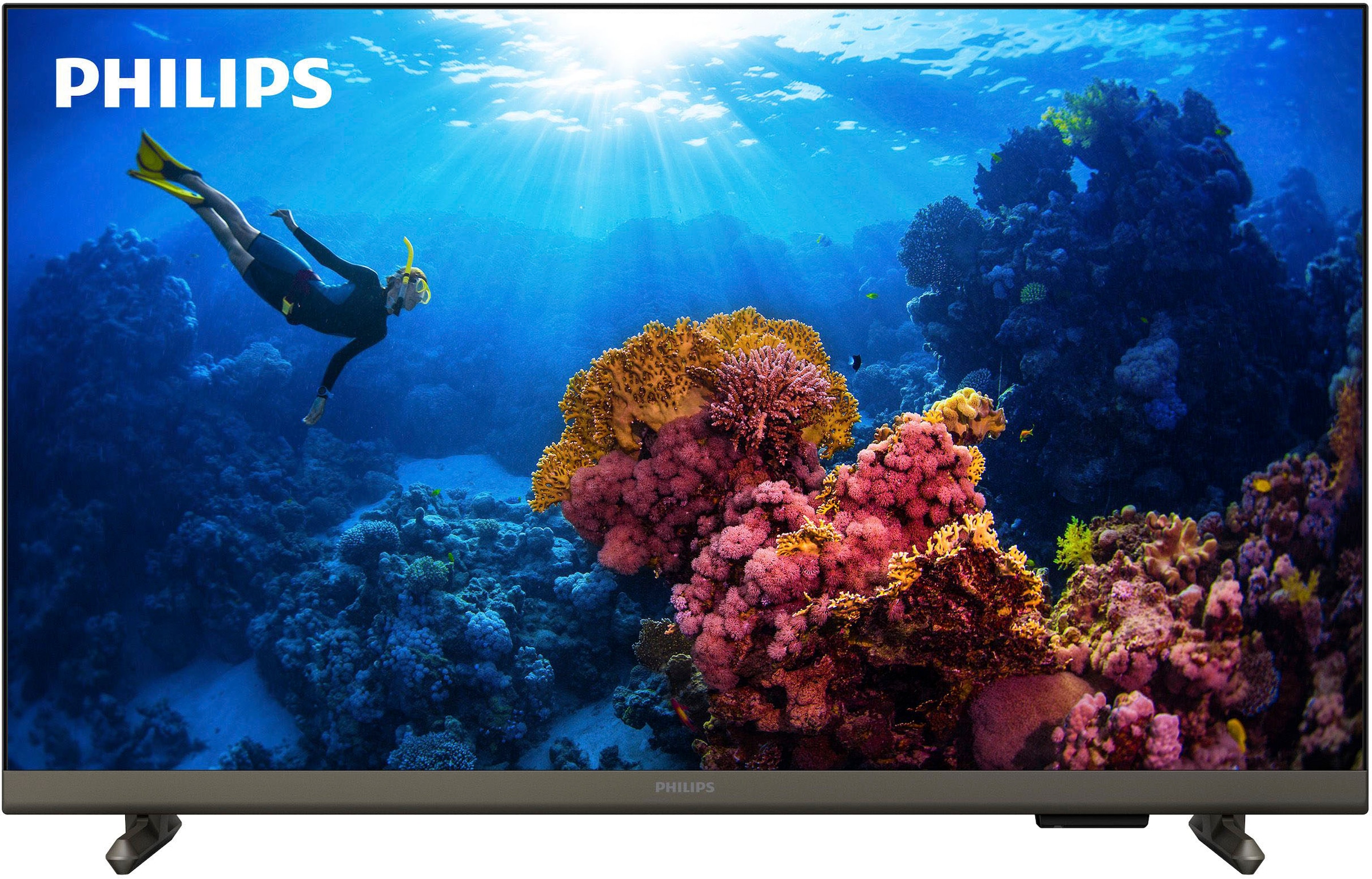 auf Philips bestellen Raten LED-Fernseher cm/24 »24PHS6808/12«, Smart-TV Zoll, 60