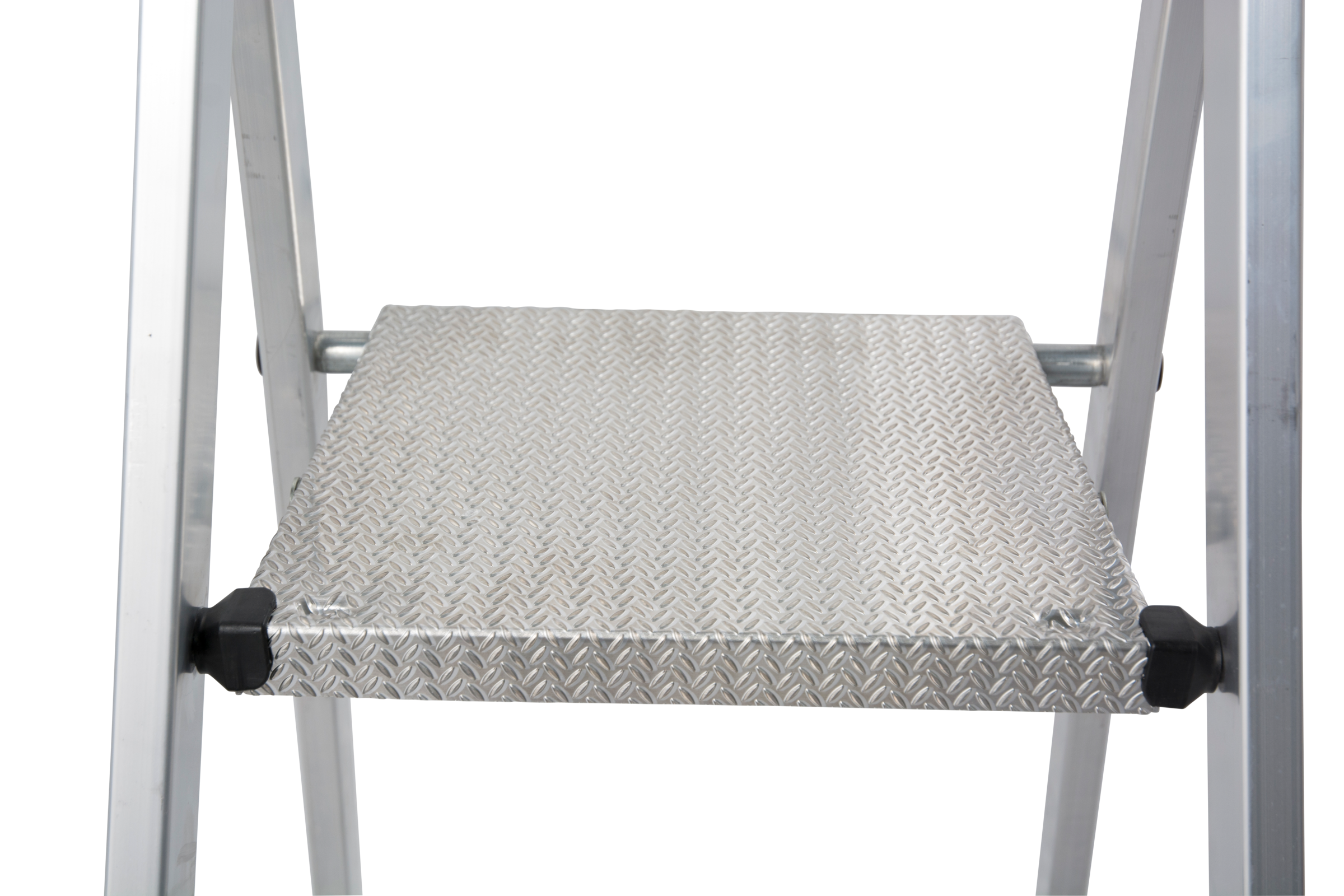 KRAUSE Stehleiter »Safety Plusline«, Aluminium, 4 Stufen, Arbeitshöhe ca. 285 cm