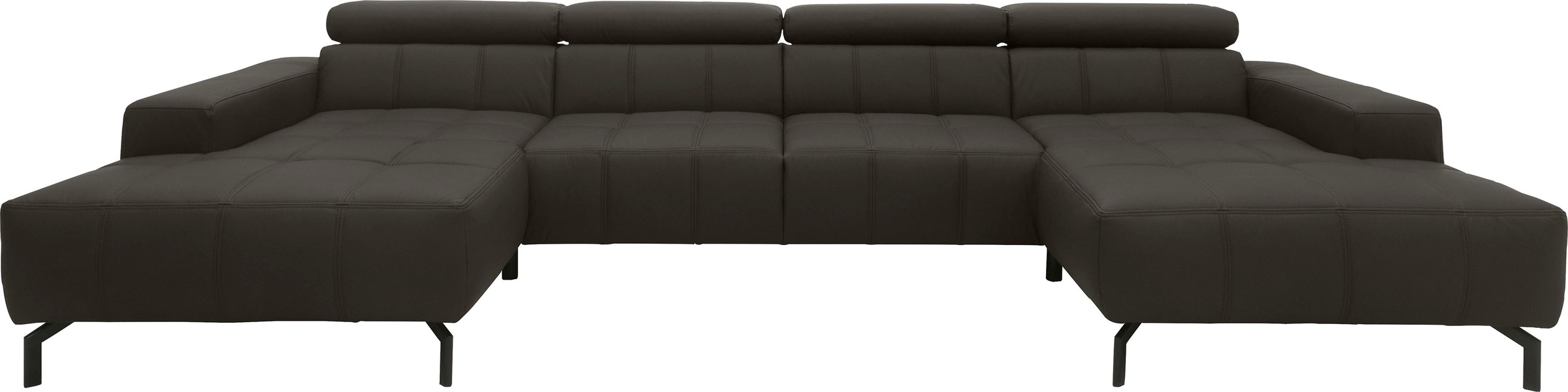 DOMO collection Wohnlandschaft »Cunelli tolle Sitznähte als Designelement, günstig online kaufen