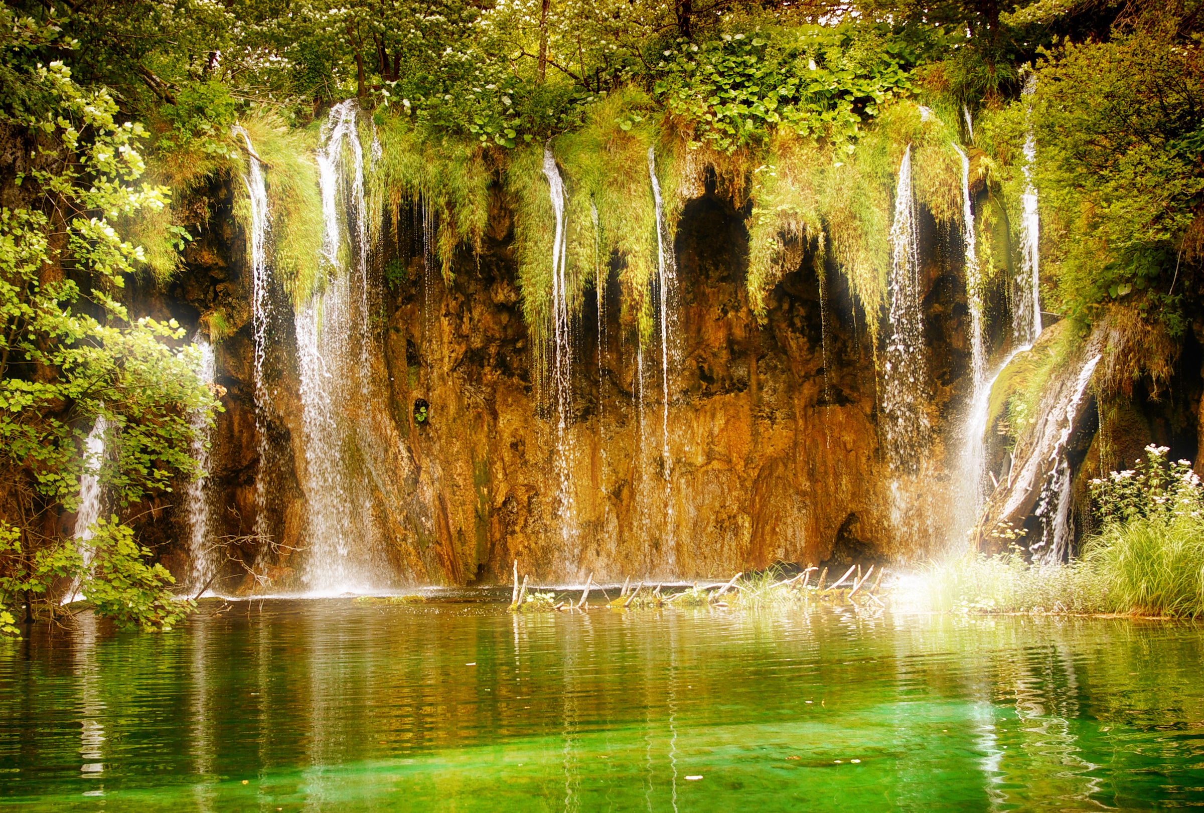 Papermoon Fototapete »Fairy Waterfall« glatt günstig online kaufen
