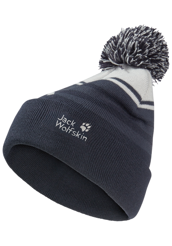 Jack Wolfskin Bommelmütze »STRIPY POMPOM BEANIE K«