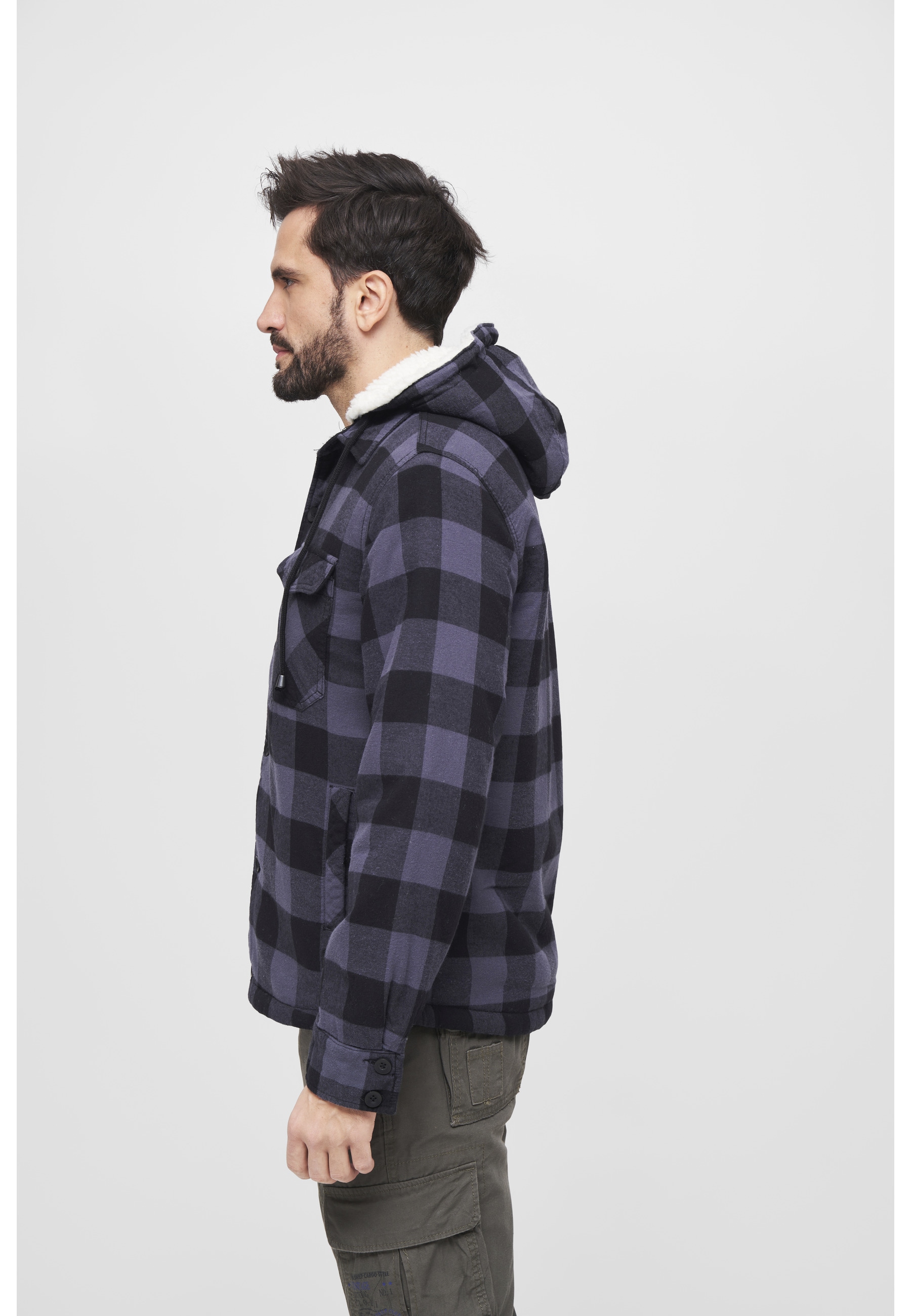 Brandit Anorak »Brandit Herren Lumberjacket Hooded« 1 Stk. tlg. mit Kapuze