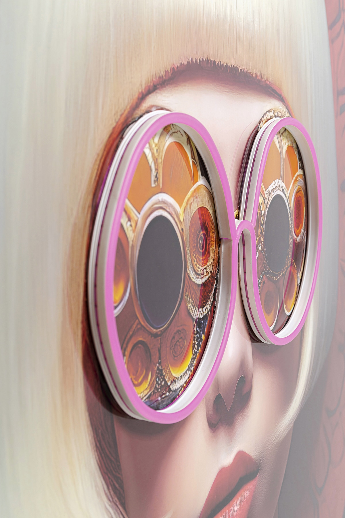 Kare Design LED-Bild »Bild Fancy Blonde Lady 120x80cm«