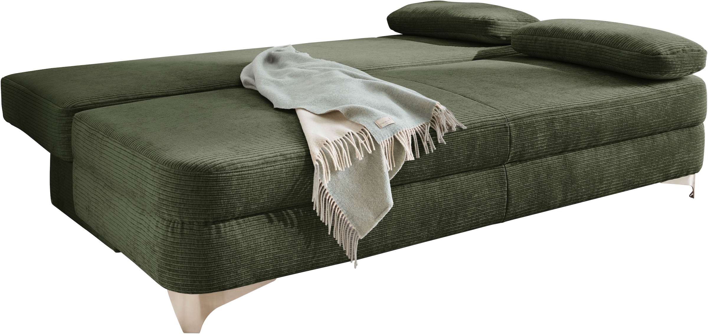 Jockenhöfer Gruppe Schlafsofa »Noah, B: 202 cm, Liegefl.154x202 cm« mit Bettfunktion & Bettkasten