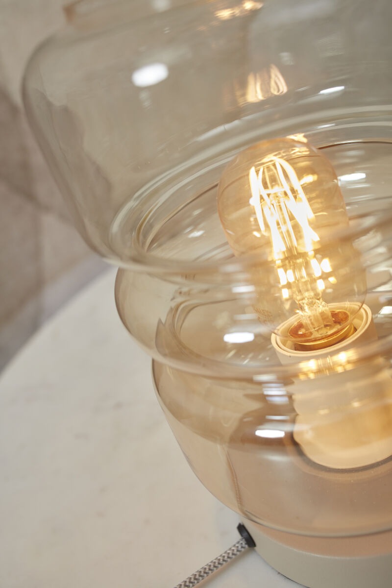 it's About RoMi Tischleuchte »VERONA«, 1 flammig, Leuchtmittel E27 | LED wechselbar, Glass mit Farbeverlauf