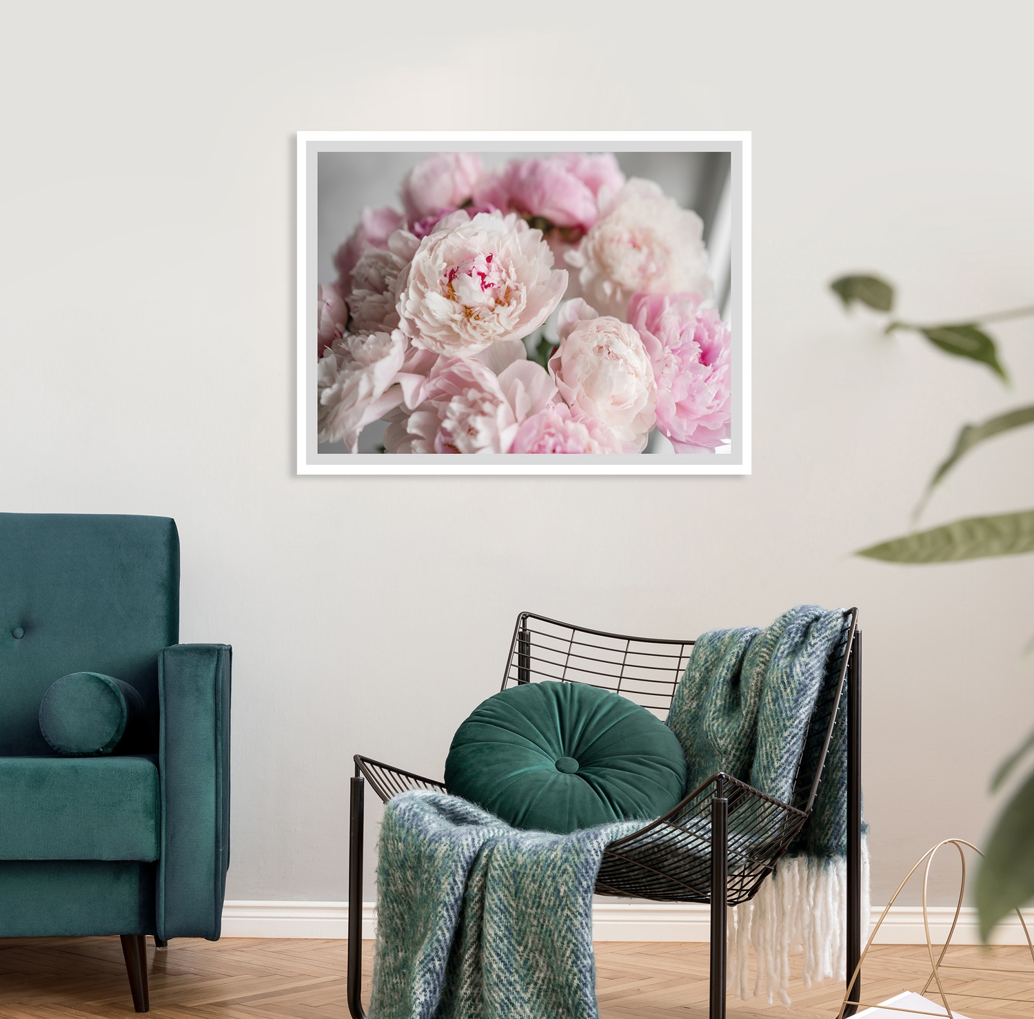 queence Bild »Amalia«, Blumen, gerahmt, Rosen günstig online kaufen