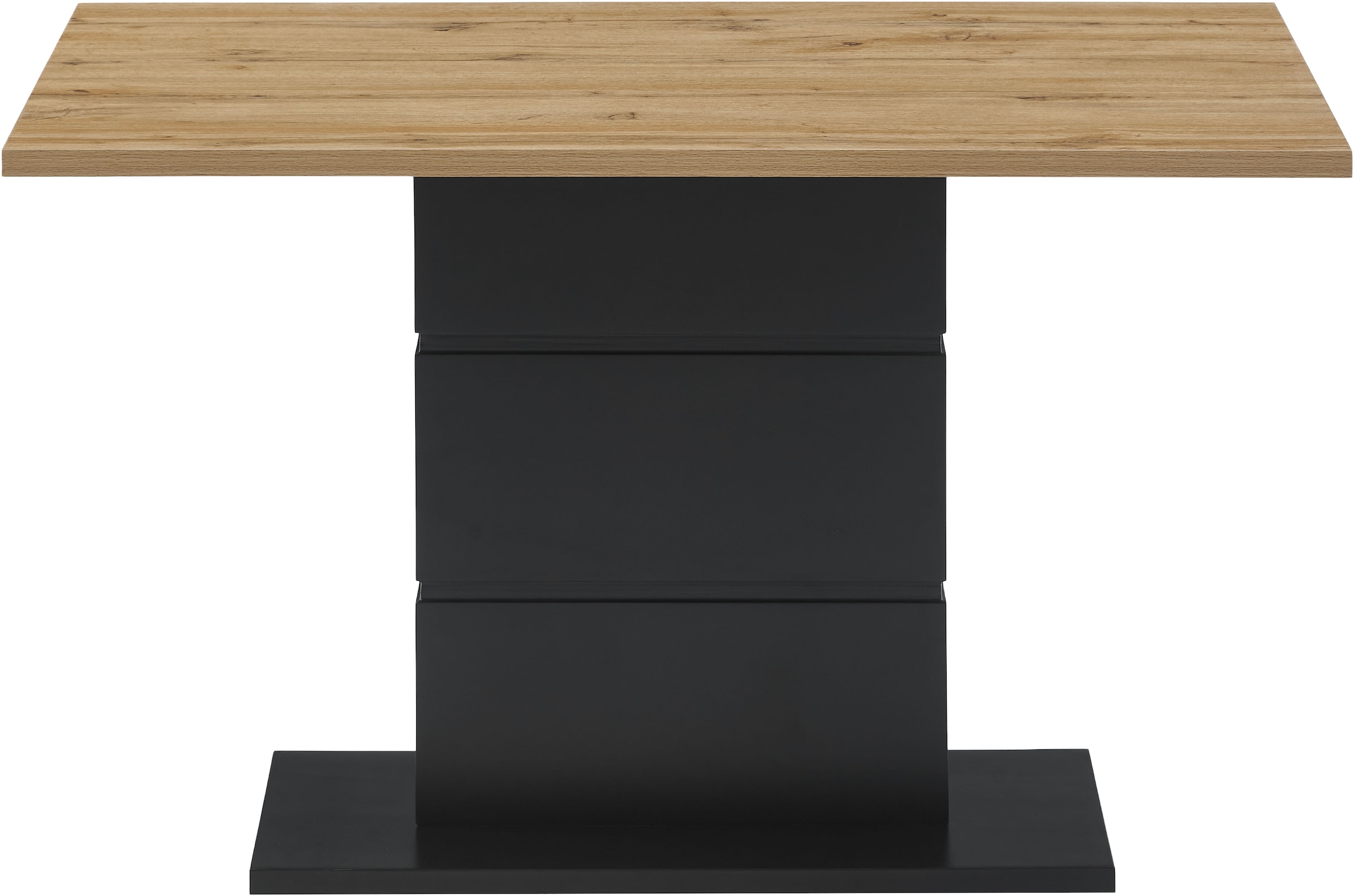 OTTO home Eckbankgruppe »Geranie, Sitzgruppe, Eckbank links und rechts montierbar« Set, Gruppe bestehend aus Eckbank, Esstisch 120 cm, zwei Freischwinger, 4 Stk. tlg. Eckbank wahlweise links und rechts montierbar