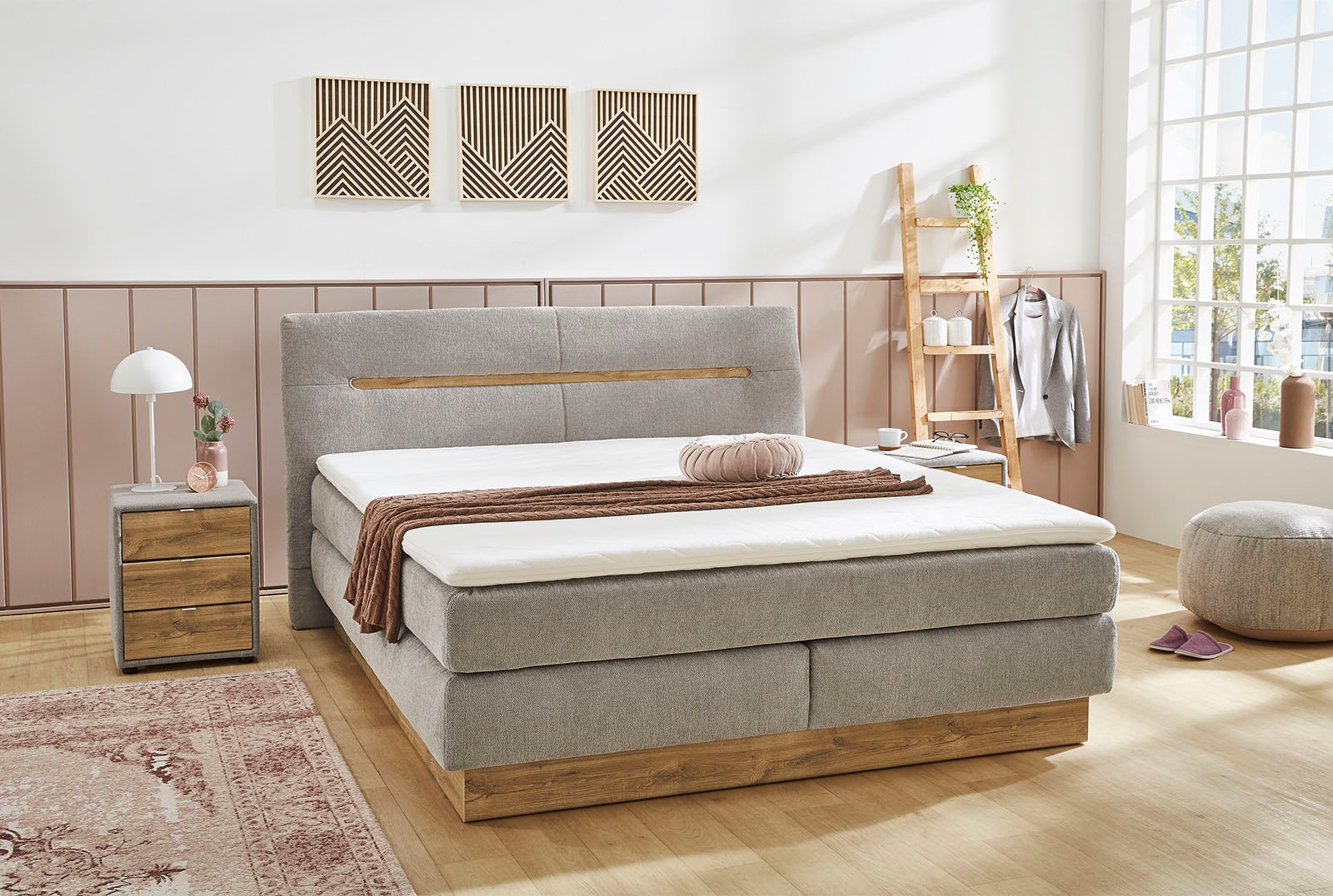 Jockenhöfer Gruppe Boxspringbett »Nika erhältlich in der Größe 180x200cm« m günstig online kaufen