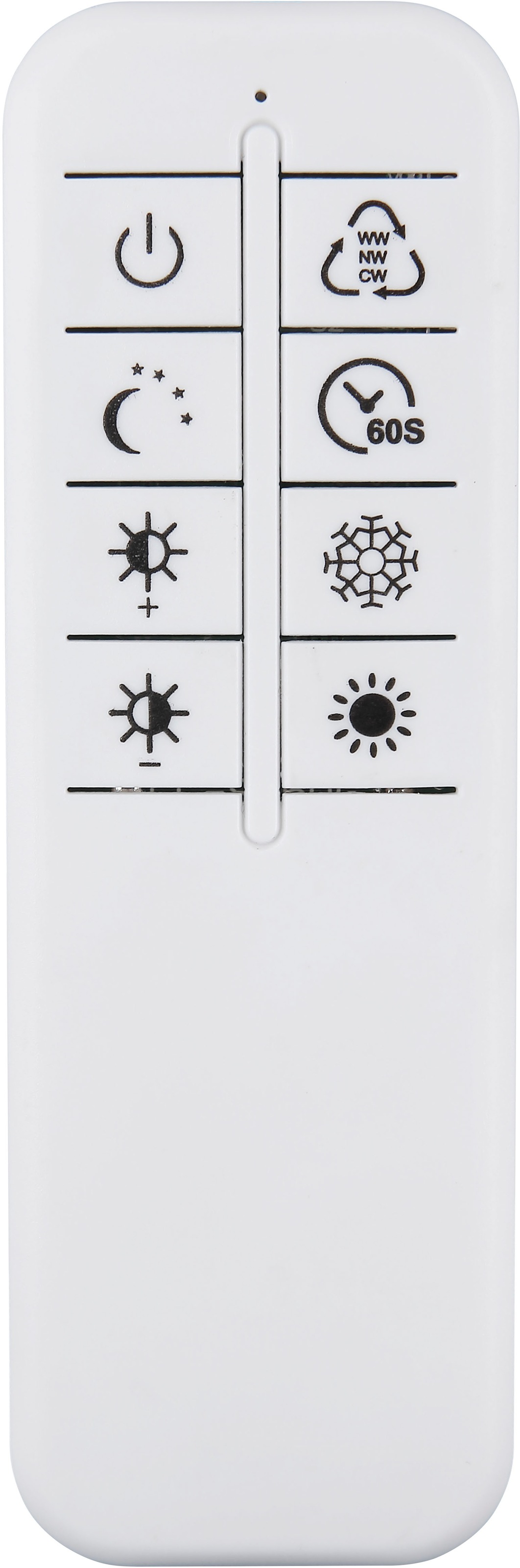 NOWA LED Deckenleuchte »MARY« LED-Modul 1 Stk. warmweiß - kaltweiß Deckenlampe, Wohnbereich, Schlafzimmer