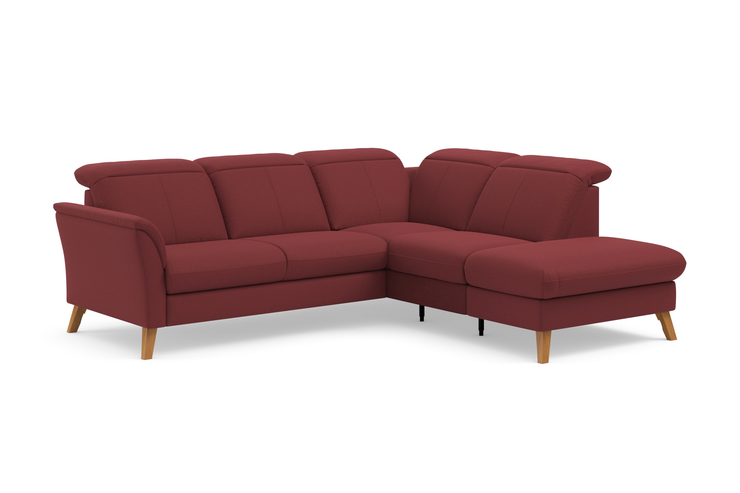 sit&more Ecksofa »Romero L-Form«, wahlweise mit oder ohne TV-Funktion, Bettfunktion, Bettkasten