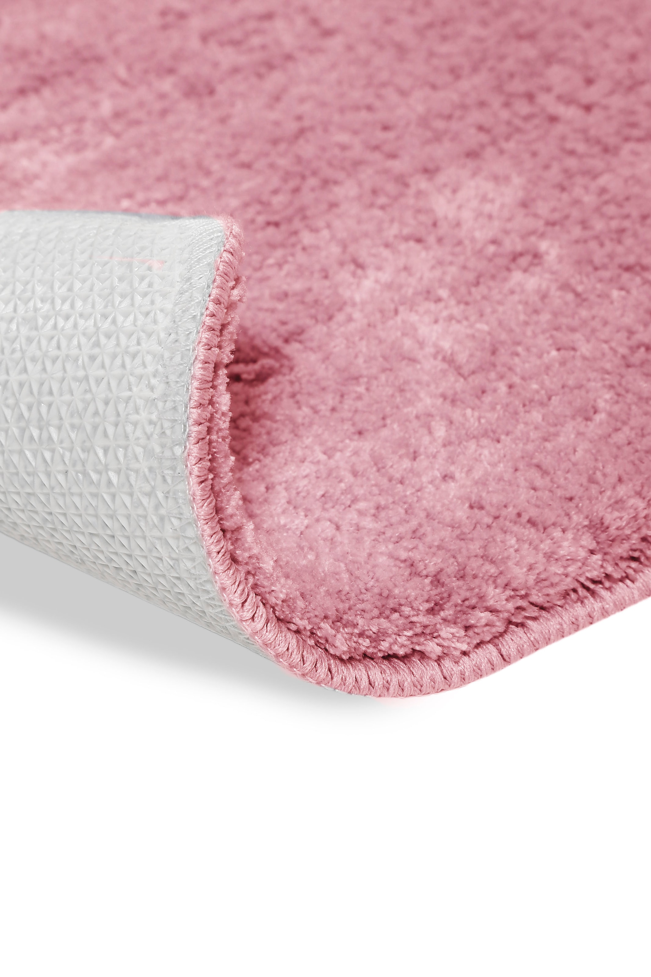 Wecon home Basics Badematte »Joris«, rutschhemmend beschichtet, strapazierfähig, waschbar, viele Größen, Badezimmerteppich, uni