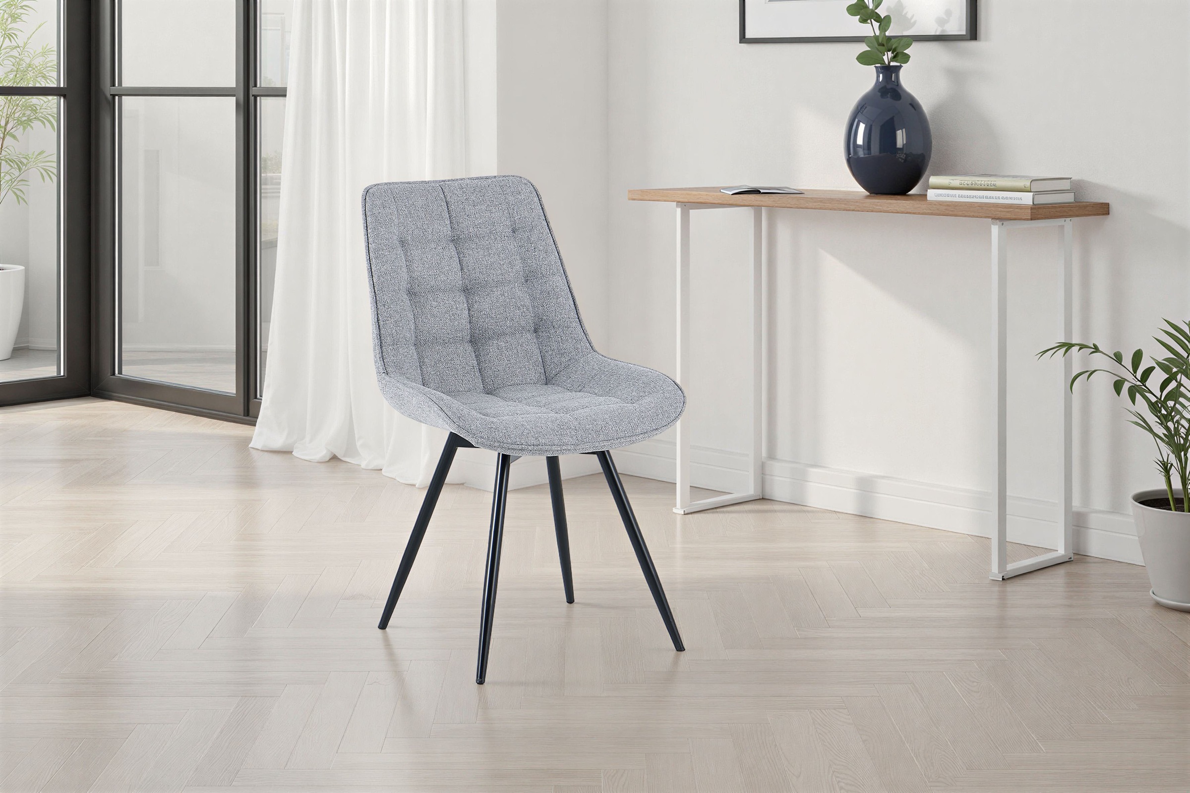 OTTO home Esszimmerstuhl »Catania« (Set) 2 Stk.bequemer Stuhl, 360 Grad dre günstig online kaufen