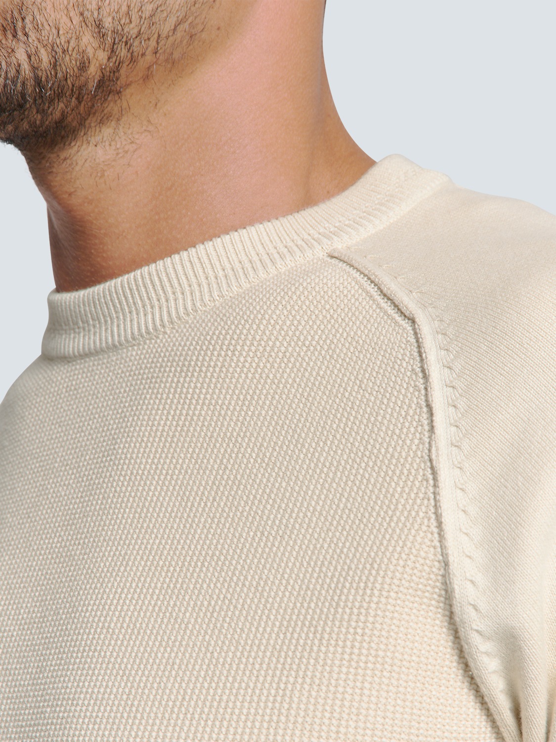 NO EXCESS Rundhalspullover »No Excess Crewneck Pullover«