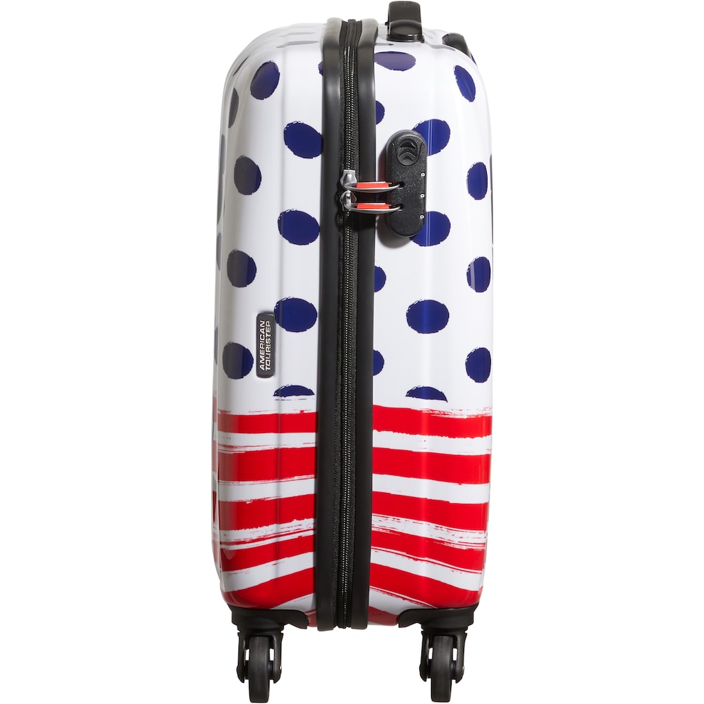 American Tourister® Hartschalen-Trolley »Disney Legends, Mickey Blue Dots, 75 cm«, 4 Rollen