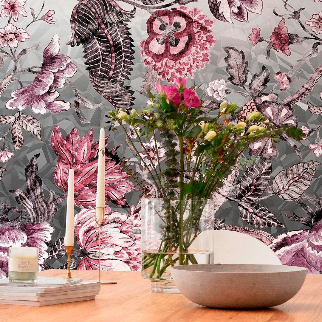 Komar Vliestapete »Digitaldruck Vlies - Secret - Größe 400 x 280 cm«, bedruckt, Wohnzimmer, Schlafzimmer