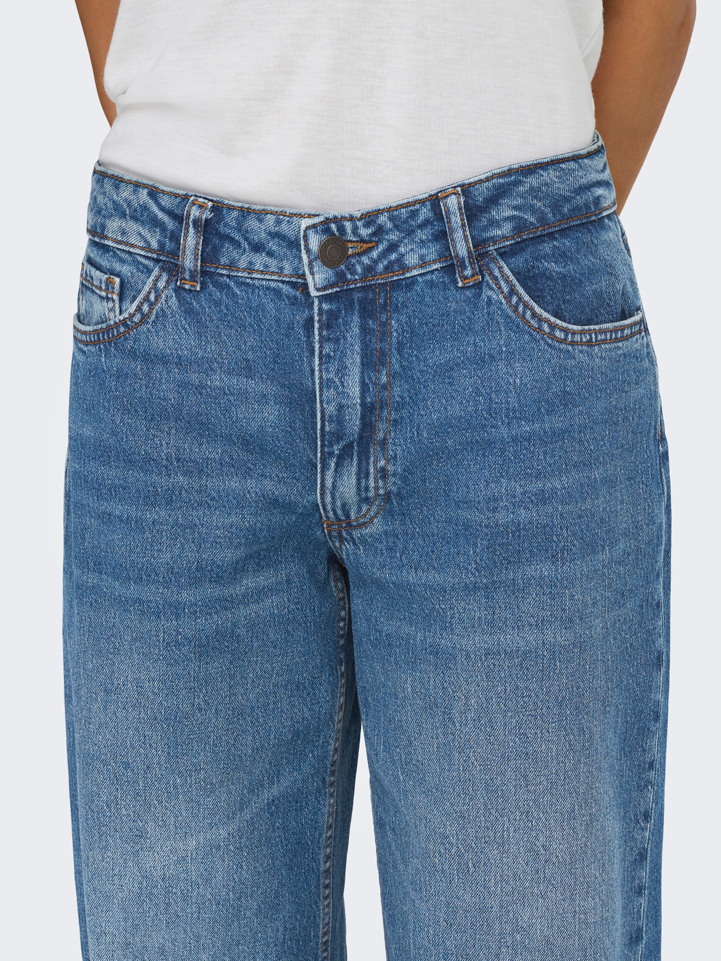 JDY Relax-fit-Jeans »JDYRUBY MW WID MB 1006 DNM NOOS«