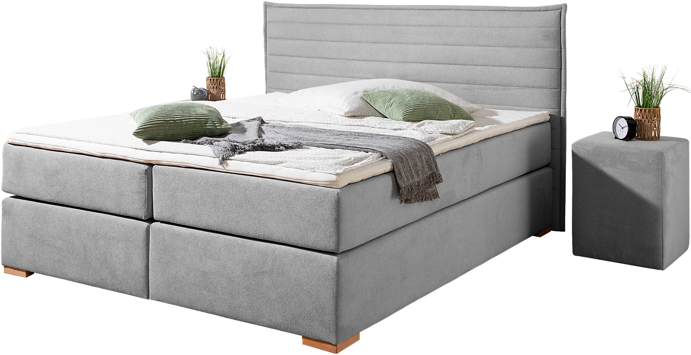 Home affaire Boxspringbett »"Östermoor"«, in H2, H3 oder H4 erhältlich günstig online kaufen