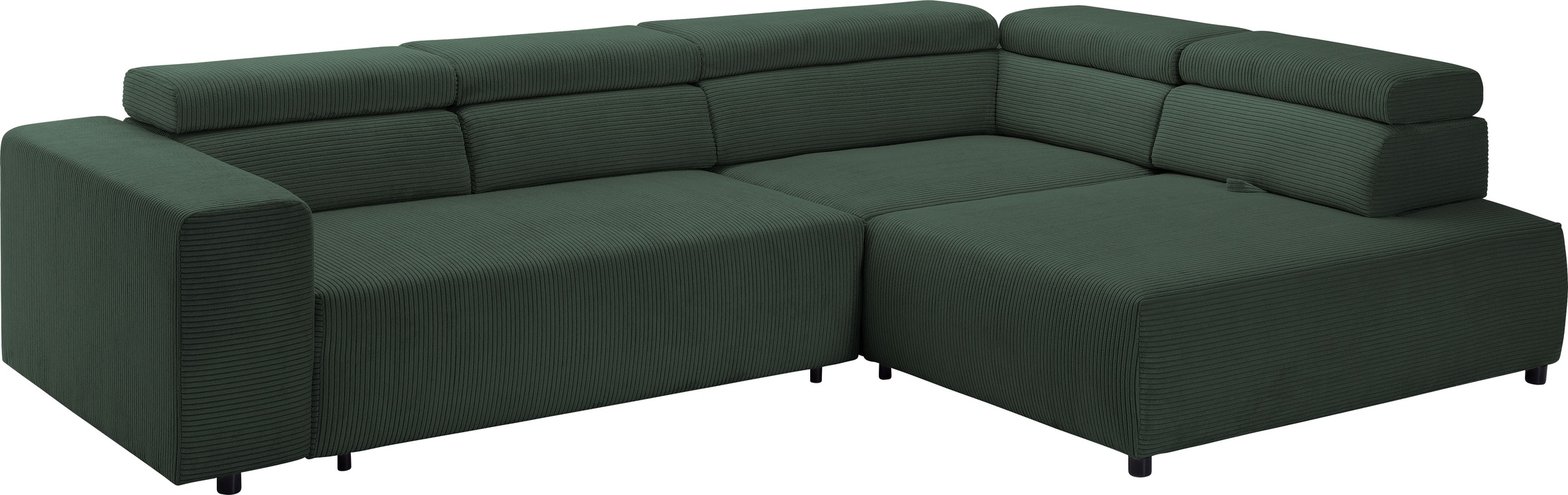 exxpo - sofa fashion Ecksofa »VITTORIO«, inkl. Kopfteil- und Sitztiefenvers günstig online kaufen