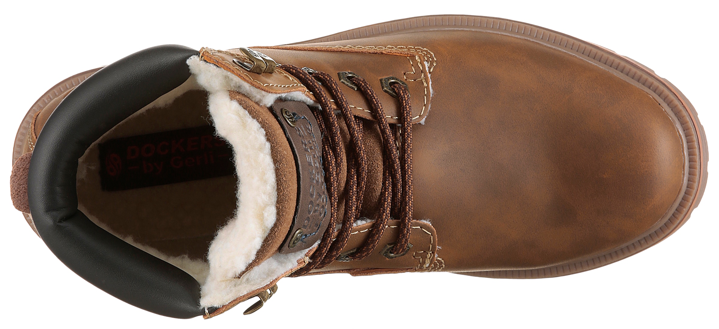 Dockers by Gerli Schnürboots  Worker Boots, Schnürboots mit Schaftrandpolsterung