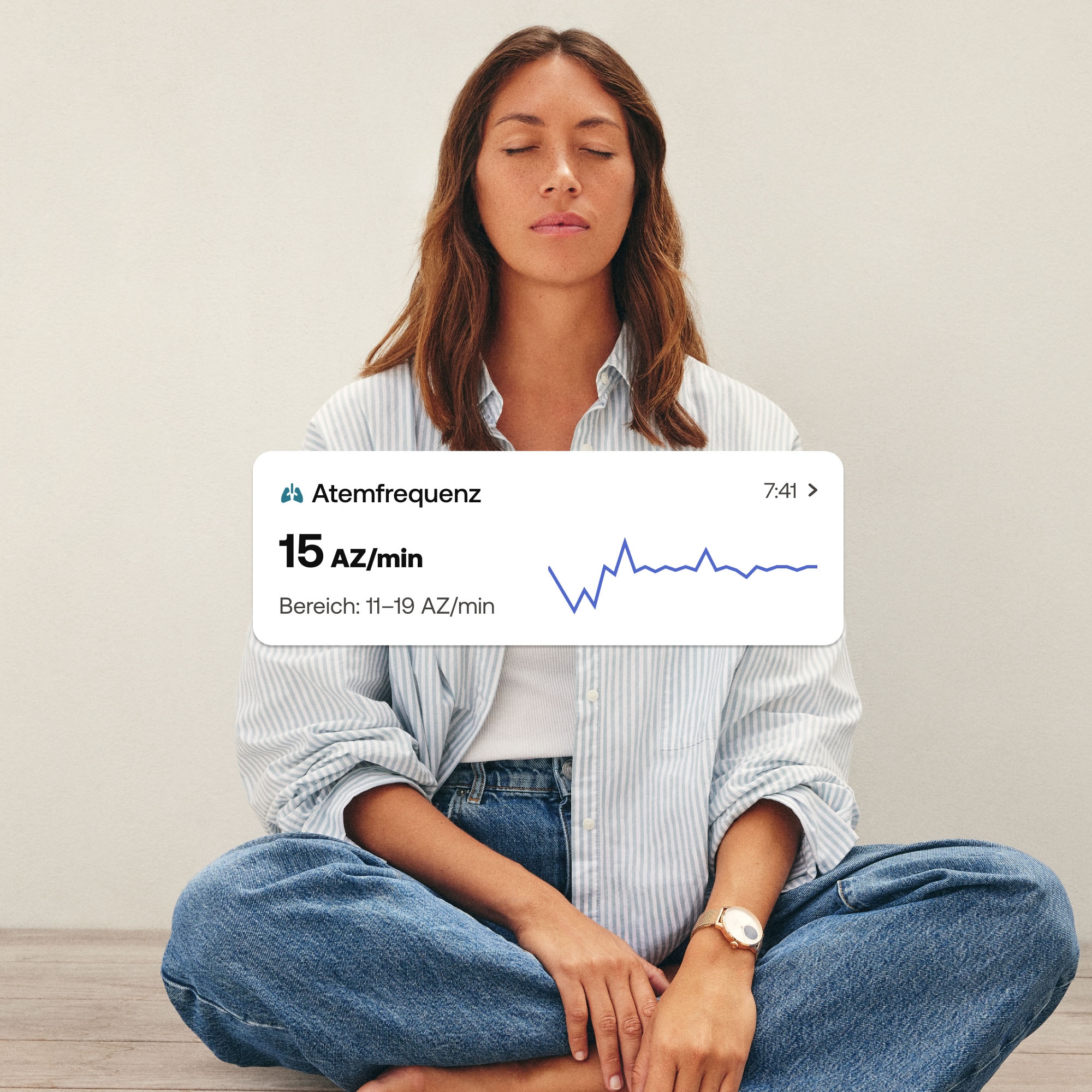 Withings Smartwatch »ScanWatch Light 37mm RoseGold, Akku bis 30 Tage, 50 M Wasserdicht«, (/ 0,63 Zoll), Leicht, elegant, langlebig, hybride, für tägliches Gesundheitstracking