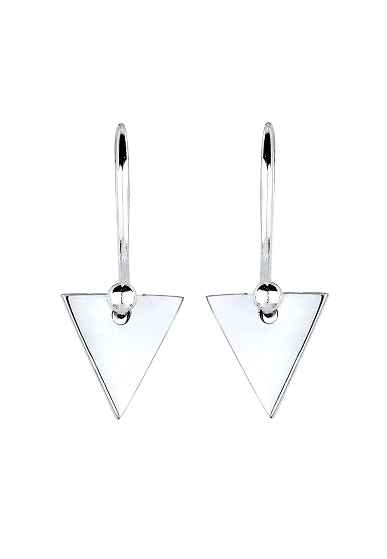 Elli Paar Ohrhänger »Dreieck Geo Minimal Trend 925 Silber«