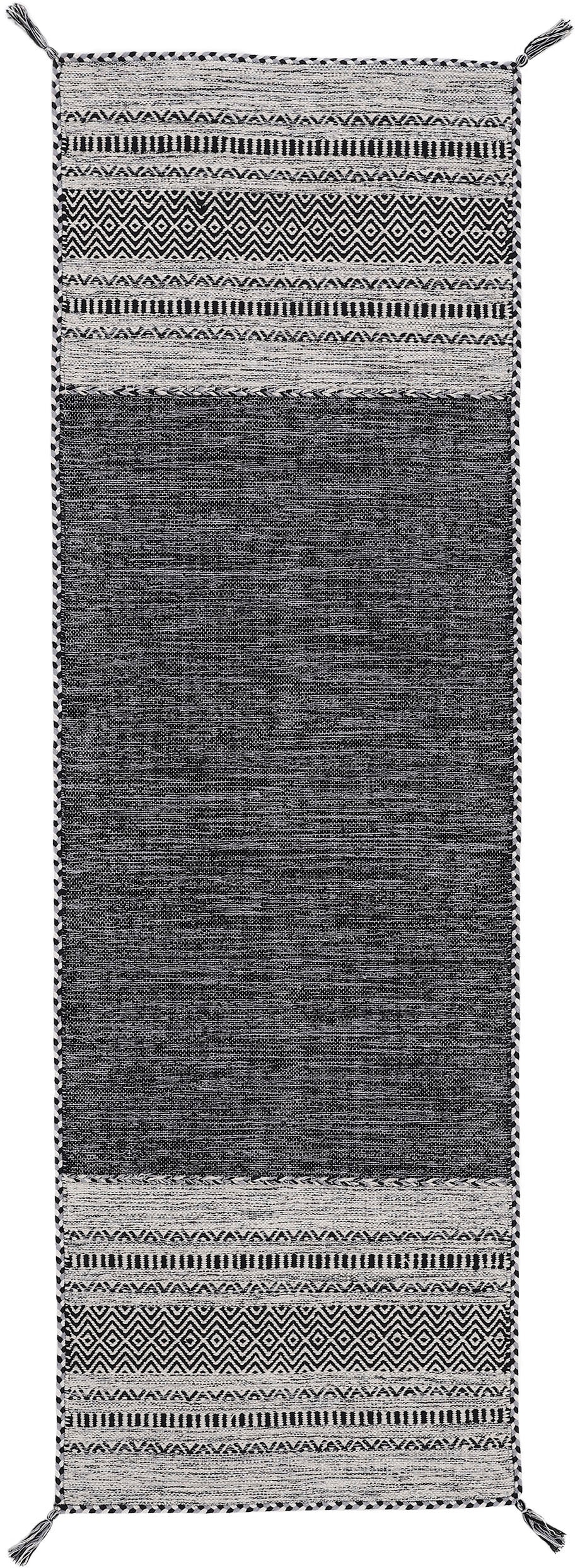 carpetfine Teppich »Kelim Azizi«, rechteckig, 5 mm Höhe, Baumwolle, Wendete günstig online kaufen