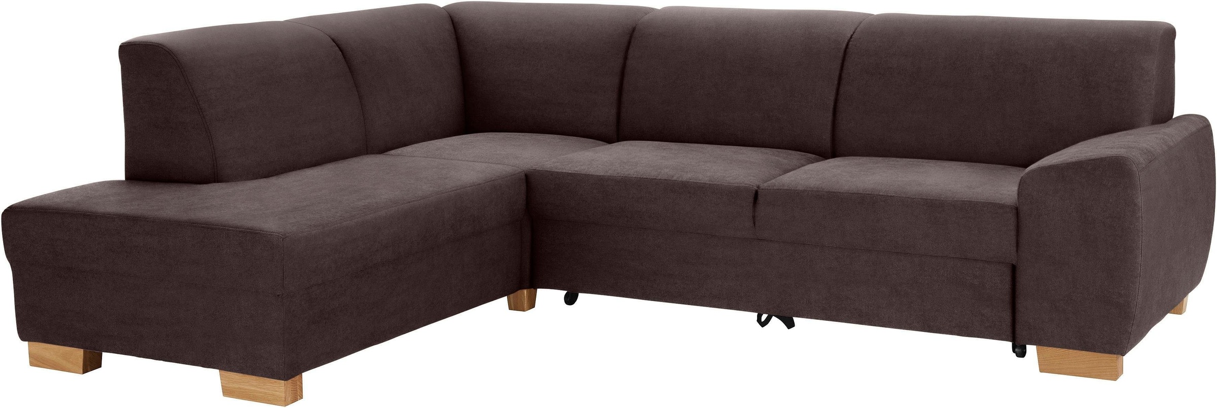 DOMO collection Ecksofa »Incanto kubische Formensprache, komfortabel, L-Form«, wahlweise mit Bettfunktion