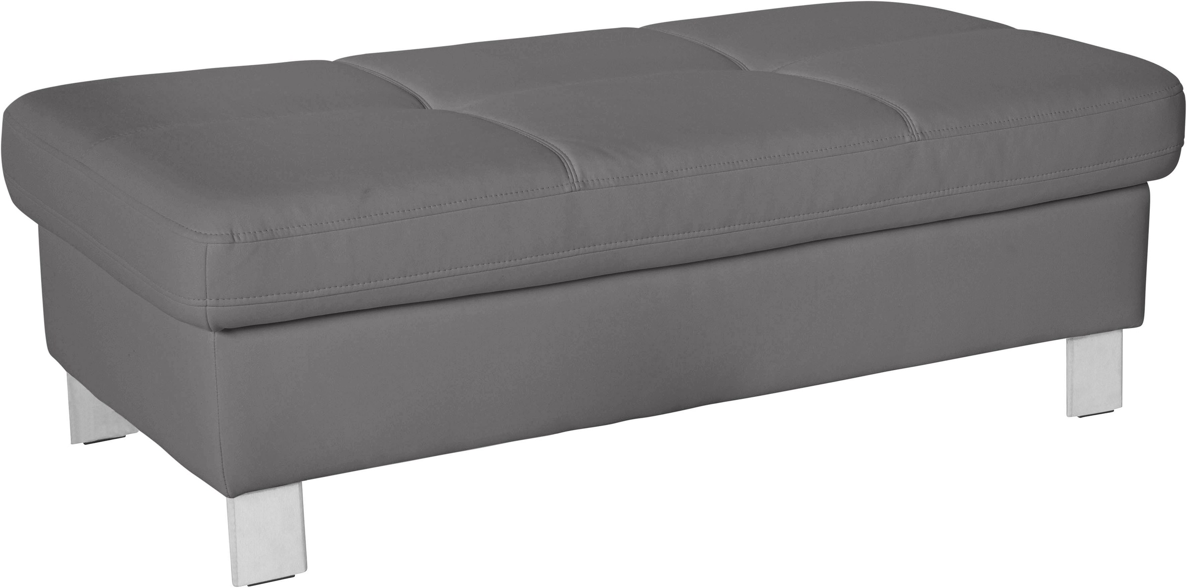 exxpo - sofa fashion Hocker »Fiji Bankhocker mit Staufach unter der Sitzfläche«, elegant modern mit toller Detailverarbeitung