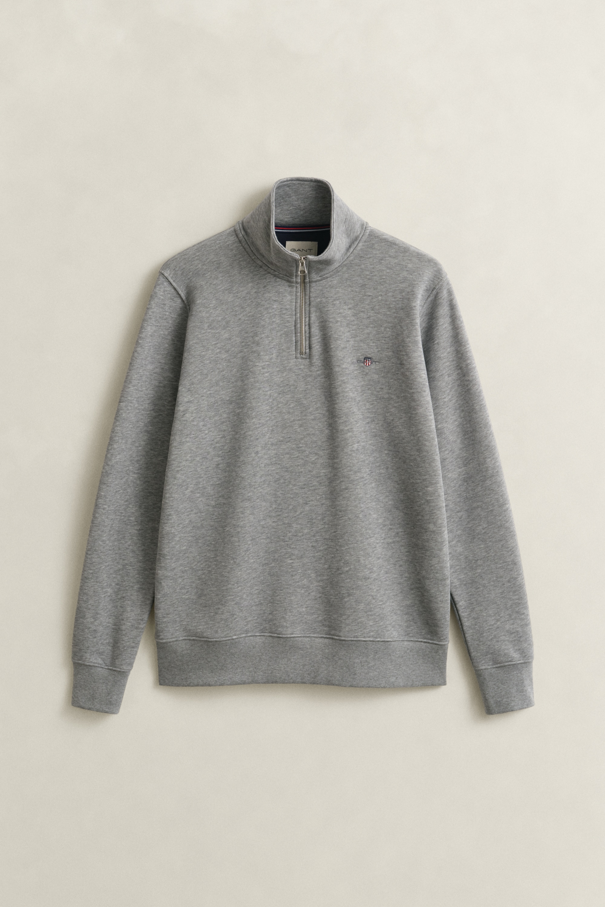 Gant »REG SHIELD HALF ZIP SWEAT«, mit Logostickerei auf der Brust
