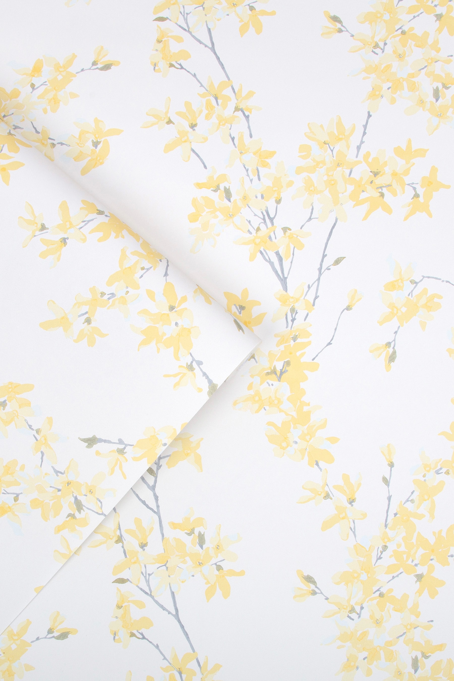 LAURA ASHLEY Vliestapete »Forstyhia« gemustert FSC® zertifiziert, mit lebhaftem Druck, 10 Meter Länge