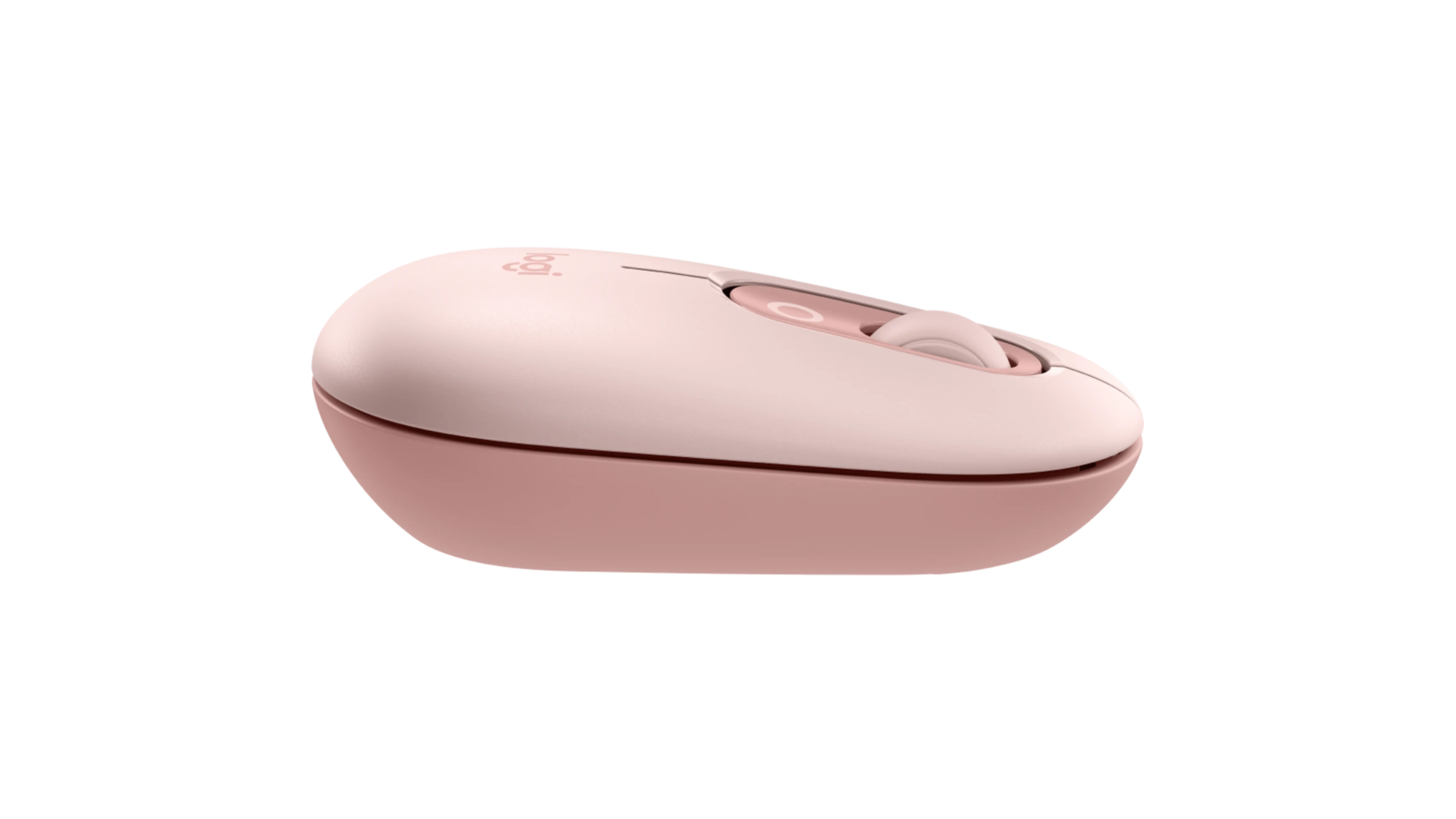 Logitech Gaming-Tastatur »POP ICON COMBO - ROSE - DEU - CENTRAL-419«, Hergestellt aus recyceltem Kunststoff