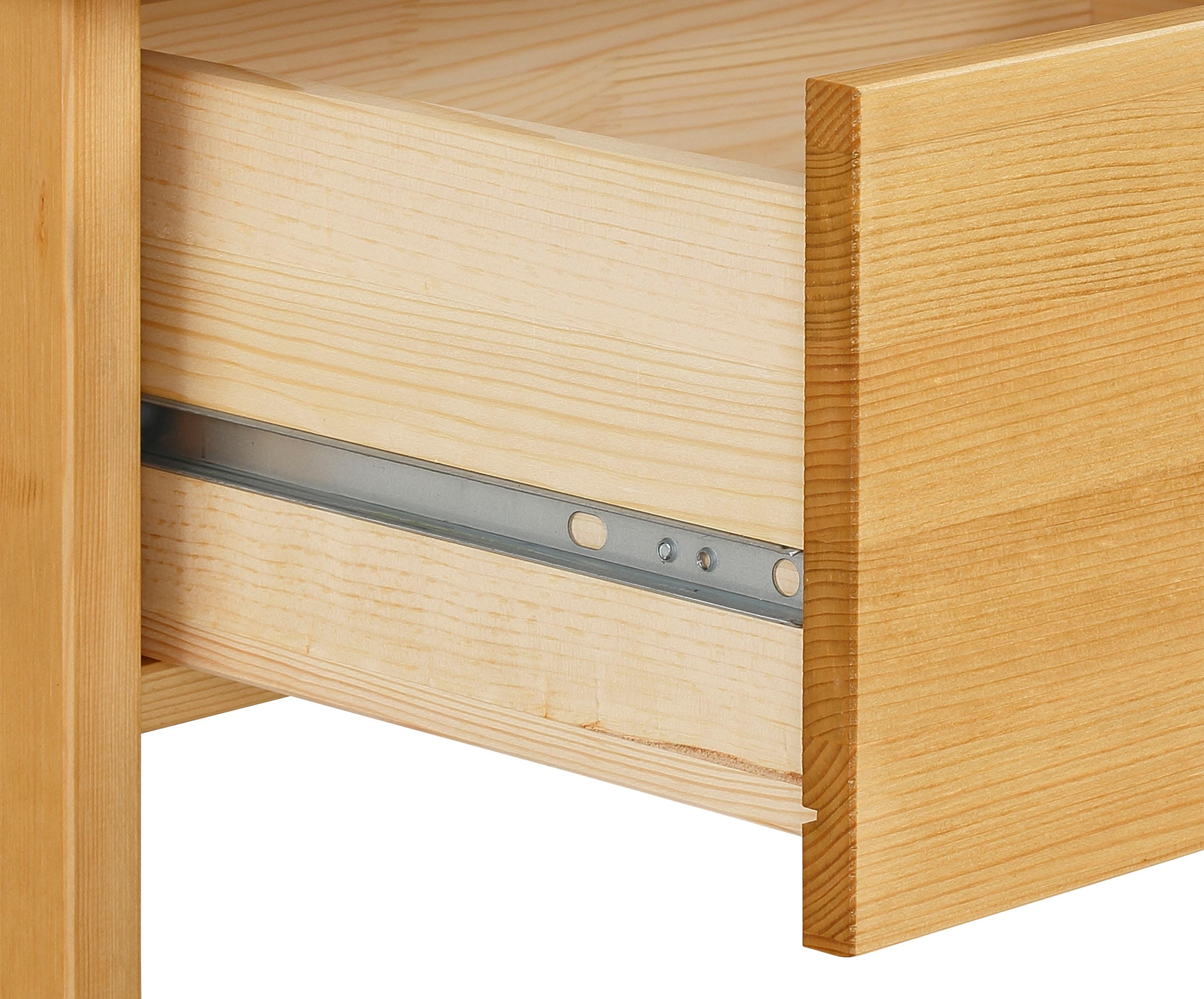 Home affaire TV-Board »Ixo«, Breite 148 cm, mit 3 Schubladen, aus masiver Kiefer, FSC®
