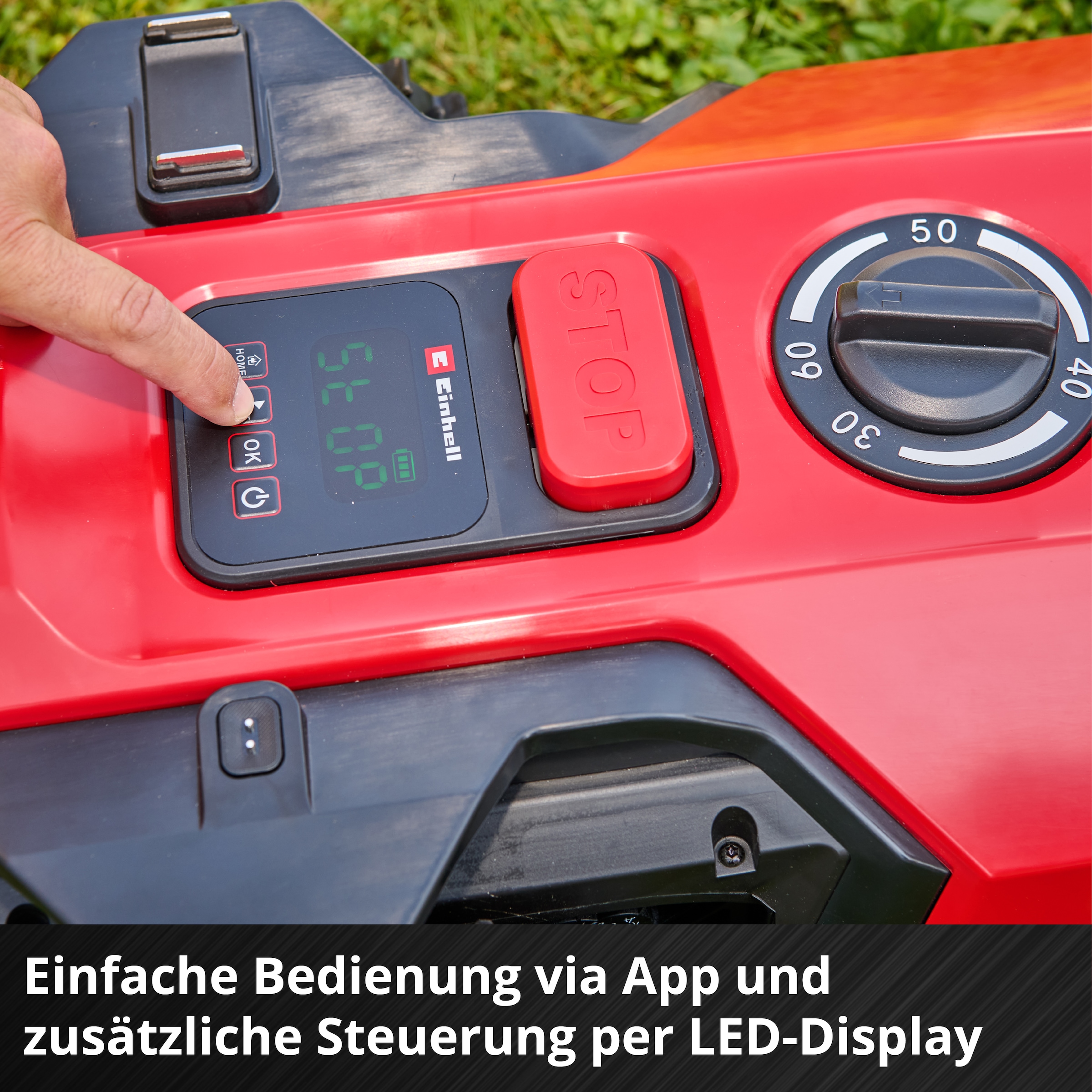 Einhell Rasenmähroboter »»FREELEXO 500««, (7 St.), Inkl. 2,5 Ah Plus Akku und Ladestation