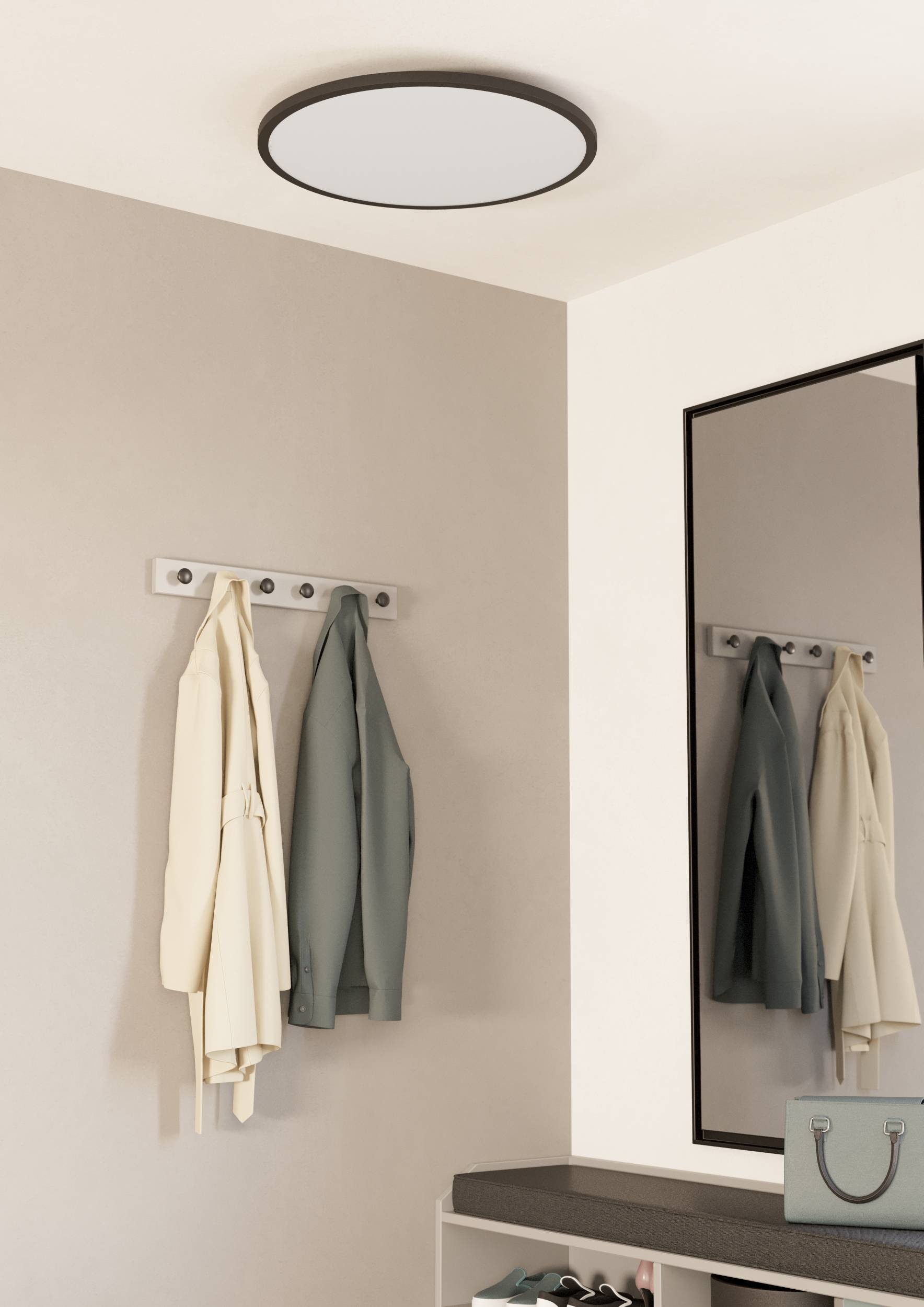 EGLO Deckenleuchte »Sarsina-Z Deckenlampe, ZigBee 3.0, Deckenlampe, Metall, günstig online kaufen