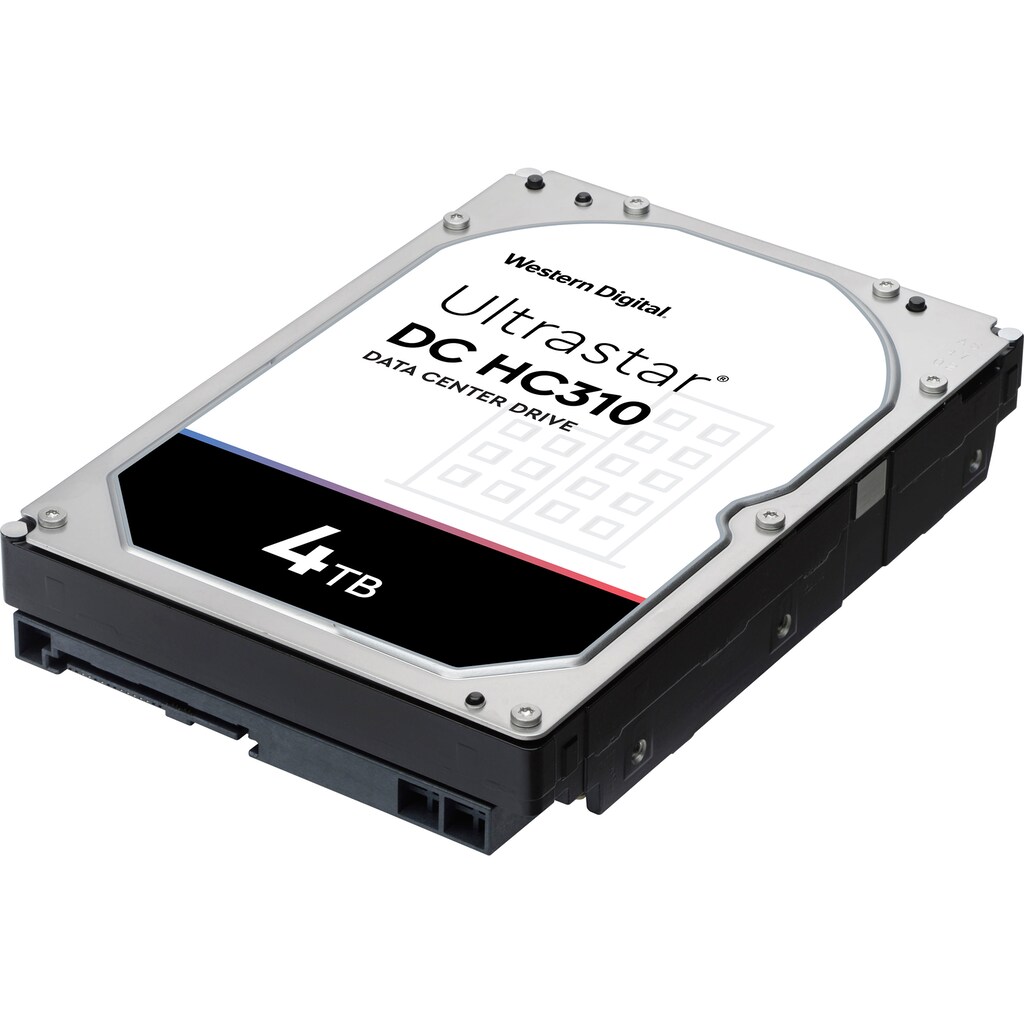 Western Digital HDD-Festplatte »Ultrastar DC HC310 4TB 512e«, 3,5 Zoll, Anschluss SATA