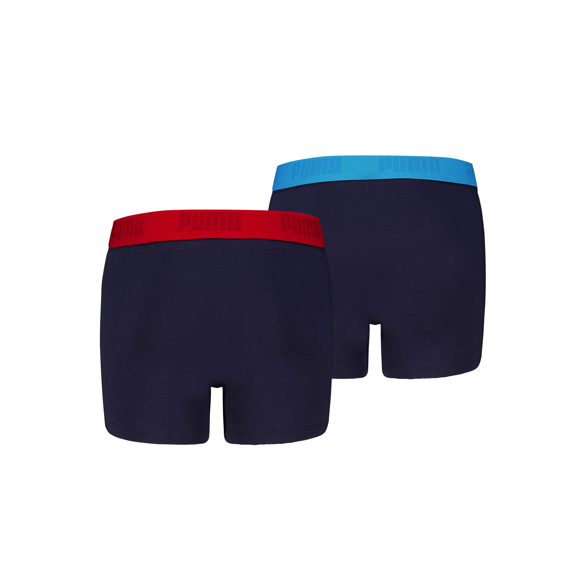 PUMA Boxershorts »PUMA BOYS EVERYDAY BASIC BOXERS 2P« 2er Pack,  Boys, mit Logobund, elastisch