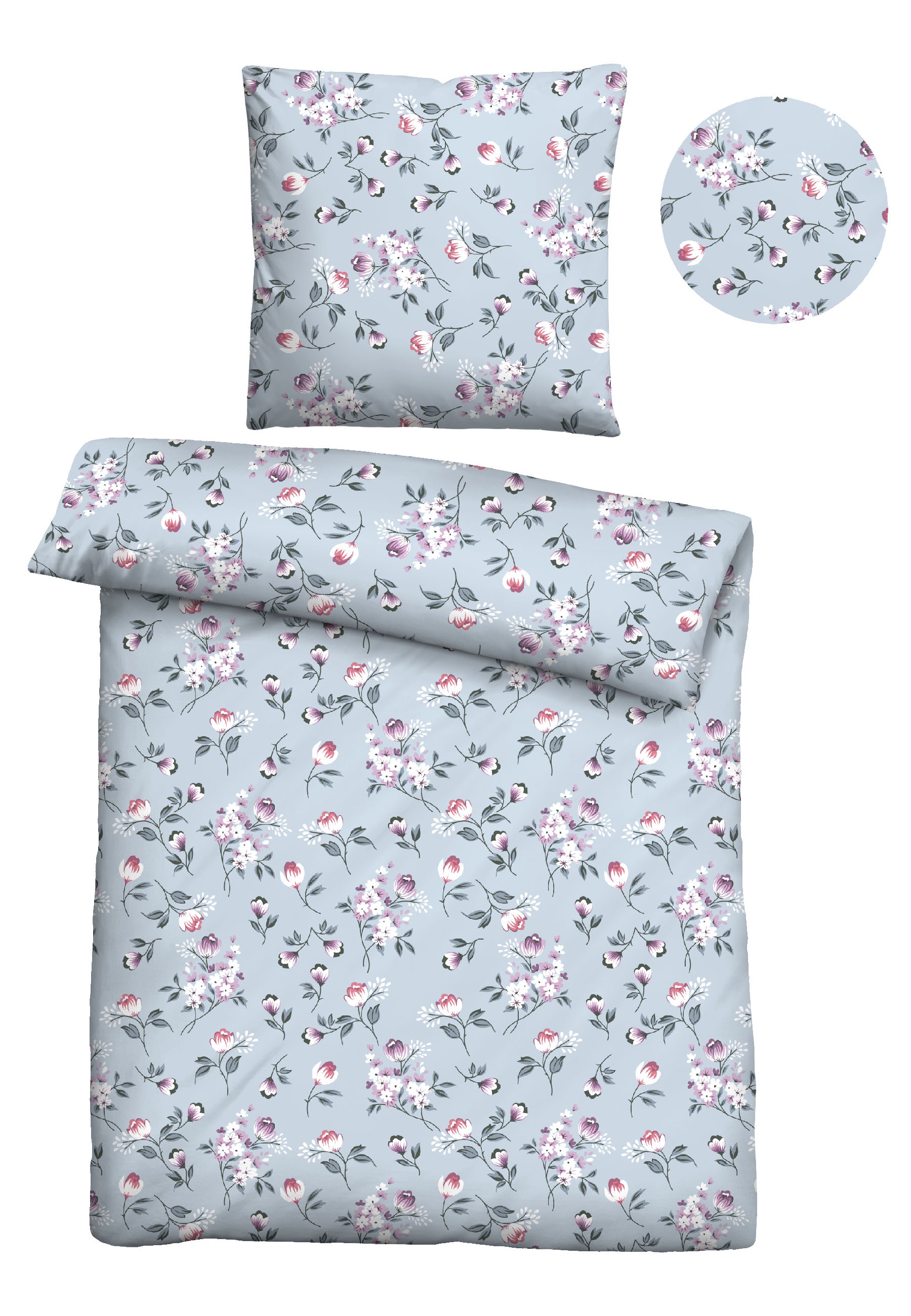 Castell - Markenbettwäsche Bettwäsche »0351106«, Poly-Cotton, wohlig warm, günstig online kaufen