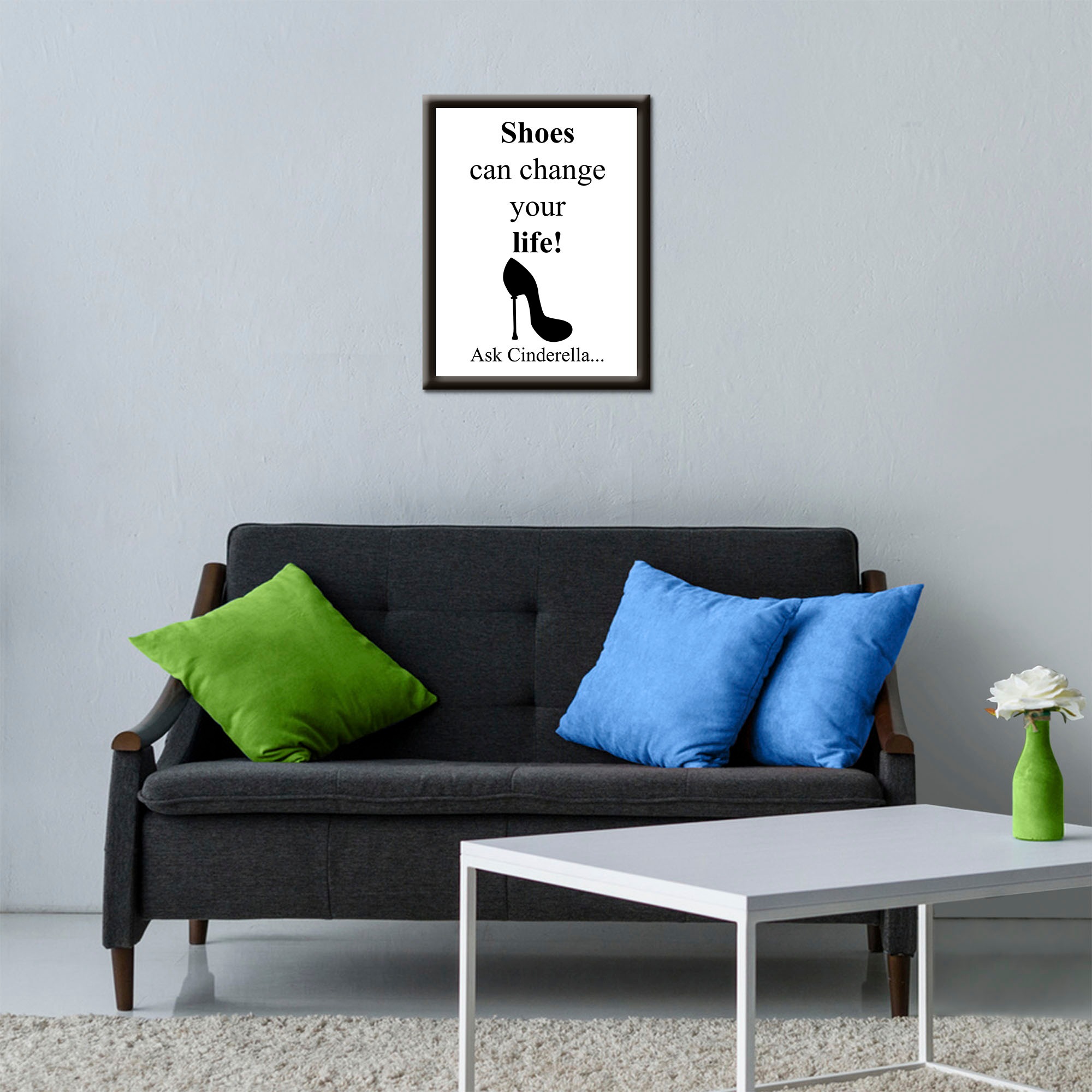 Artland Wandbild »Schuhe«, Sprüche & Texte, (1 St.)